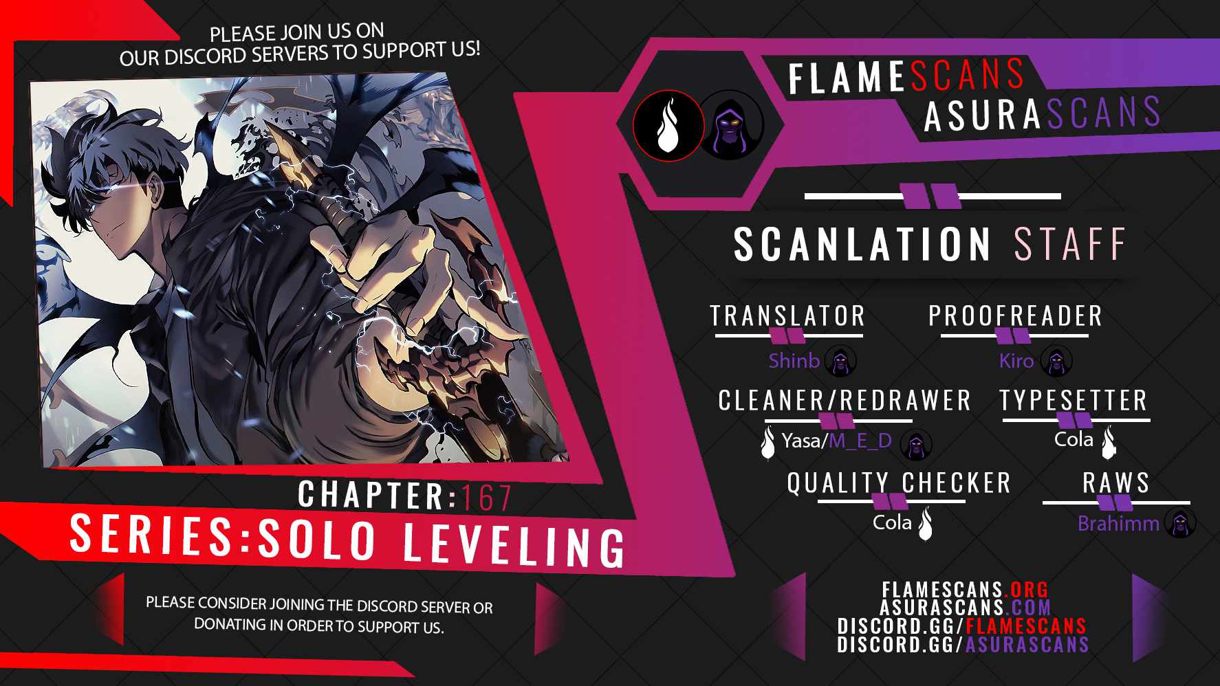 Solo Leveling Chapter 167