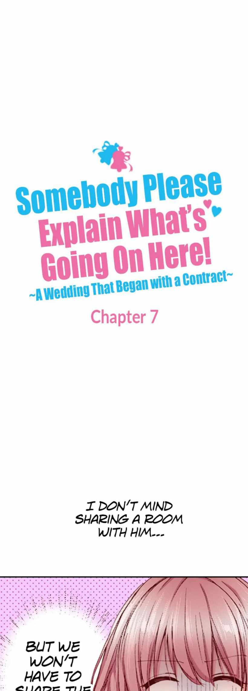 Somebody Please Explain What's Going On Here! ~A Wedding that Began With a Contract~ Chapter 7