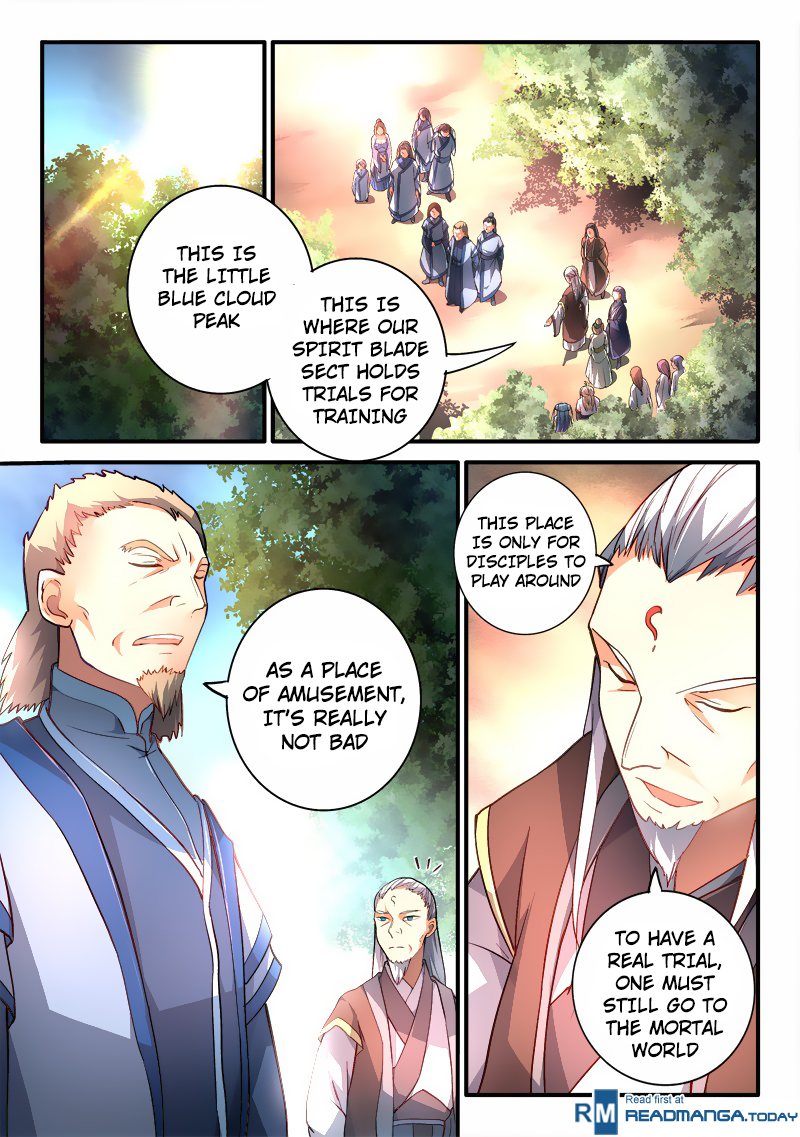 Spirit Blade Mountain Chapter 185