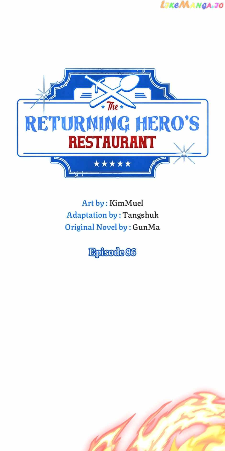 Street Restaurant of a Returned Hero Chapter 86