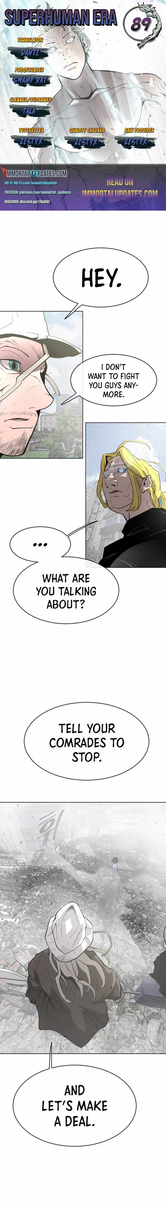 Superhuman Era Chapter 89