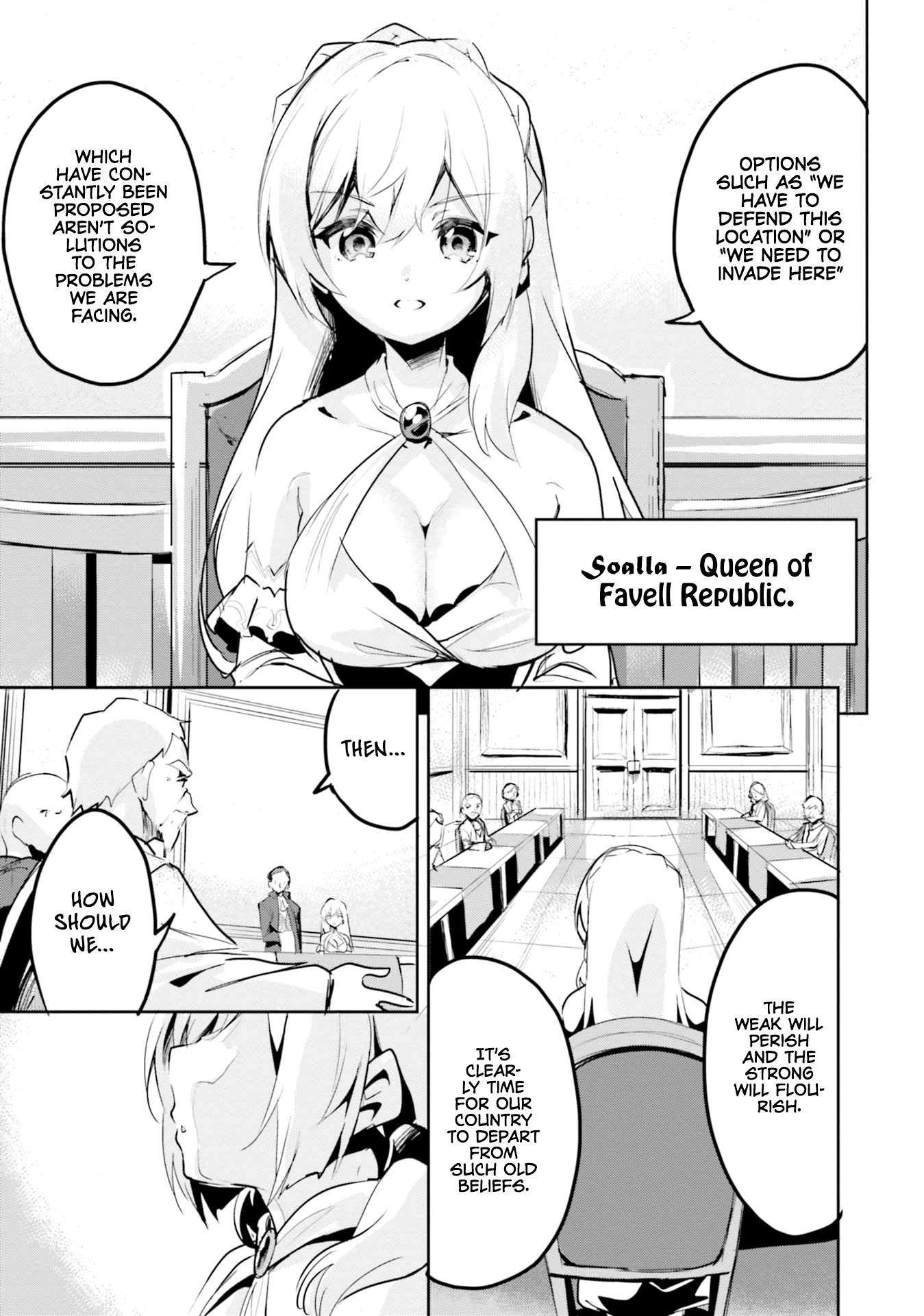 Suuji de Sukuu! Jyakushou Kokka Manga Chapter 1