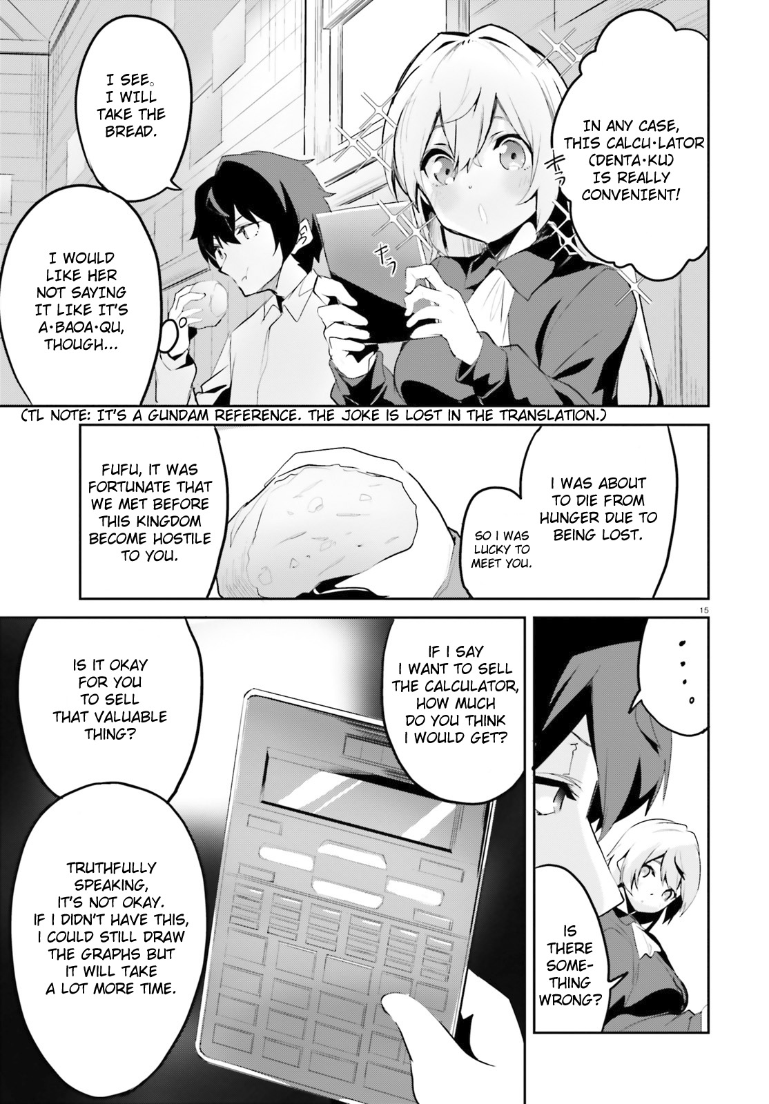 Suuji de Sukuu! Jyakushou Kokka Manga Chapter 2.1