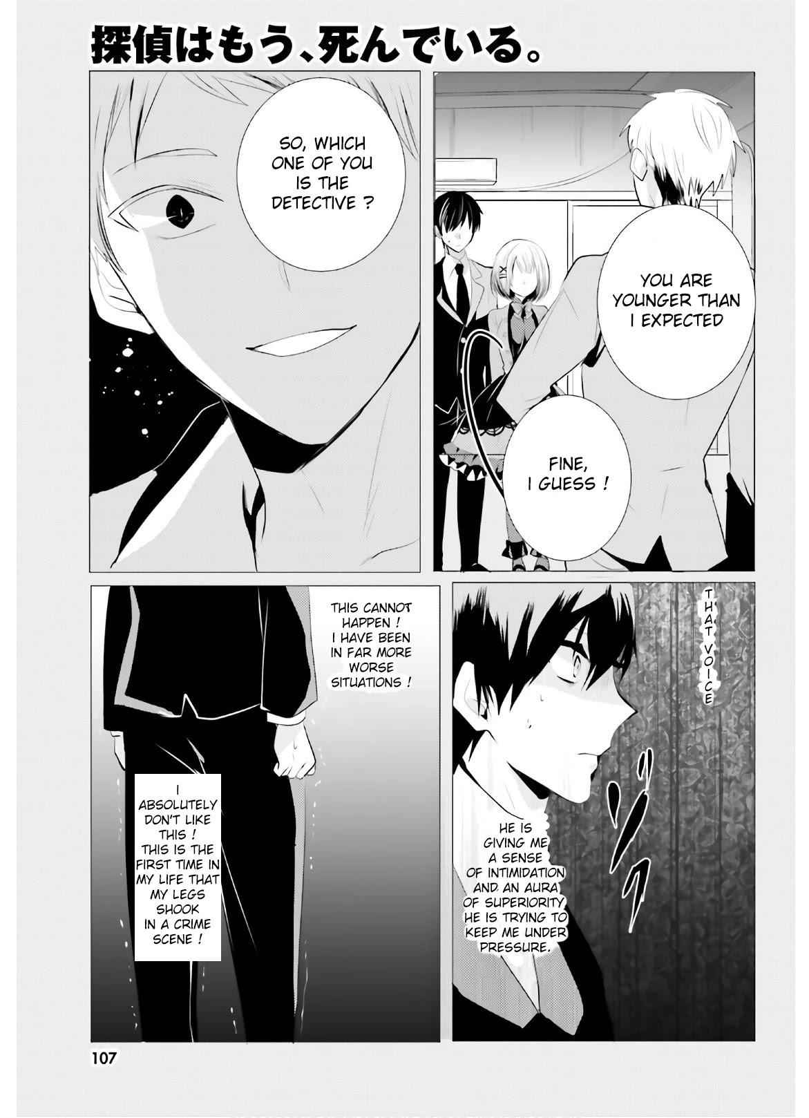 Tantei wa Mou, Shindeiru Chapter 5