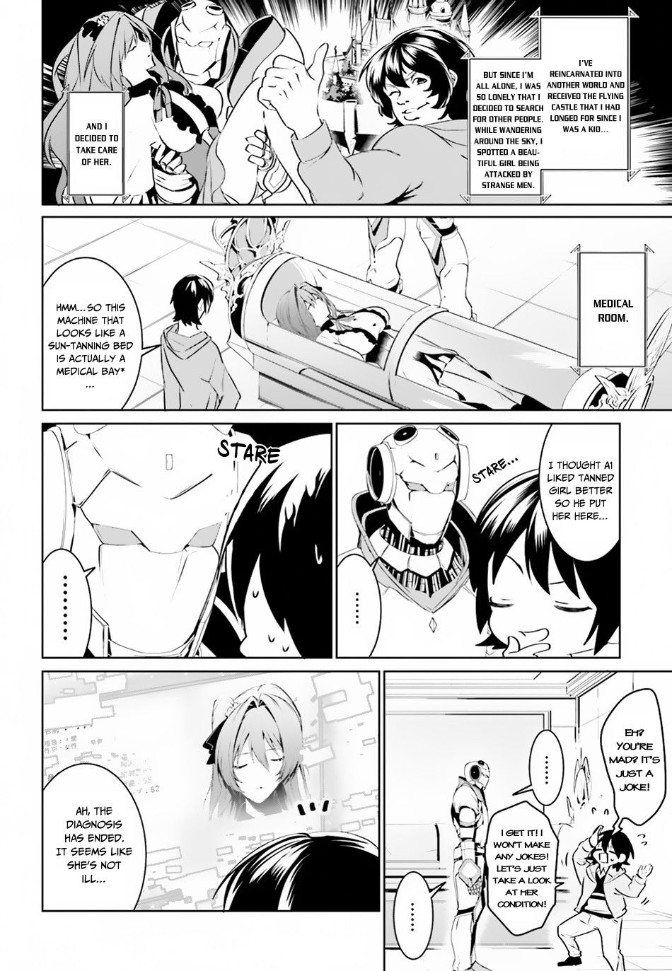 Tenkuu no Shiro o Moratta no de Isekai de Tanoshiku Asobitai Chapter 2