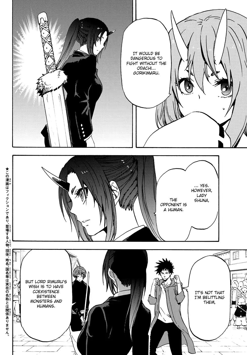 Tensei Shitara Slime Datta Ken Chapter 58