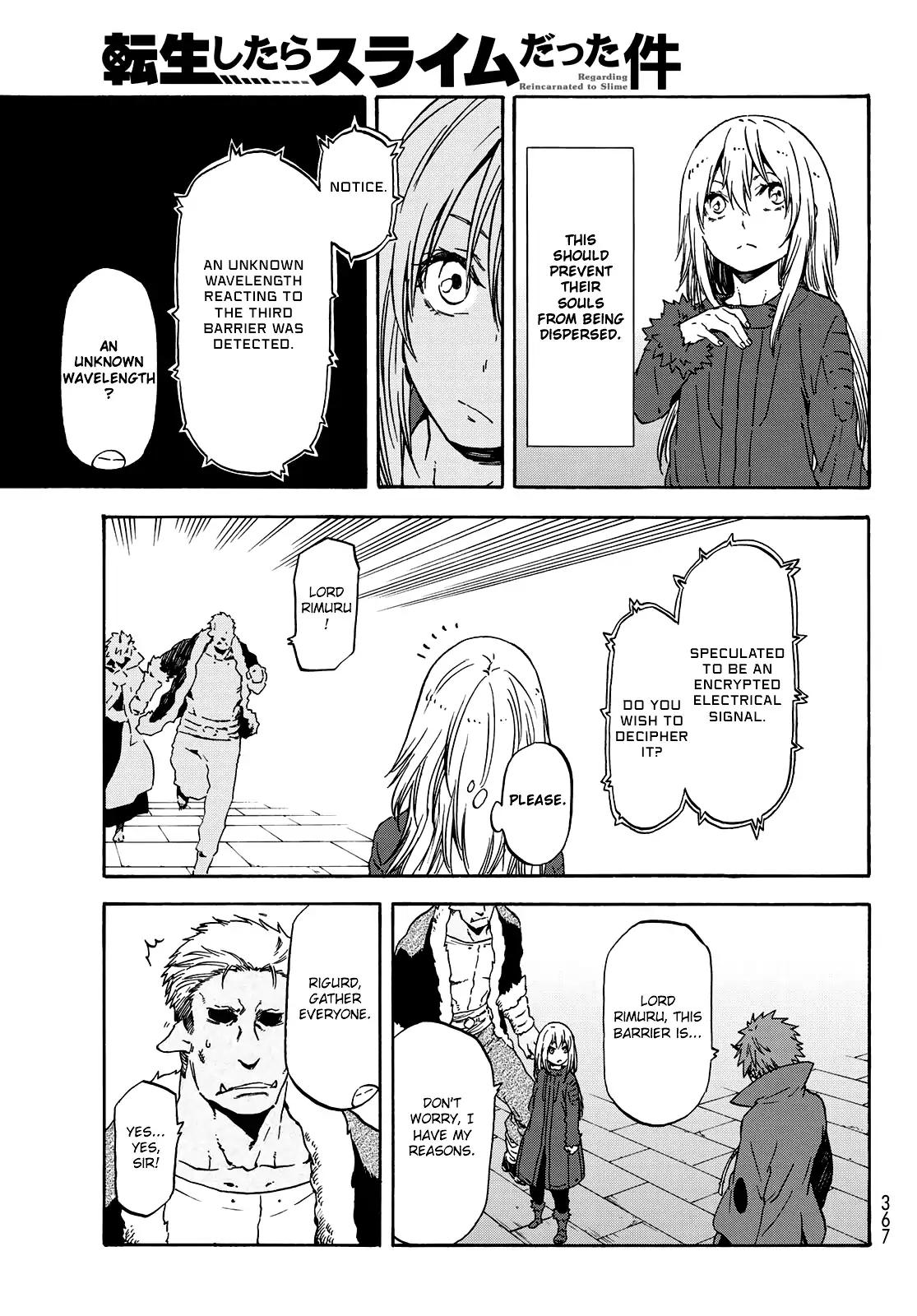 Tensei Shitara Slime Datta Ken Chapter 61