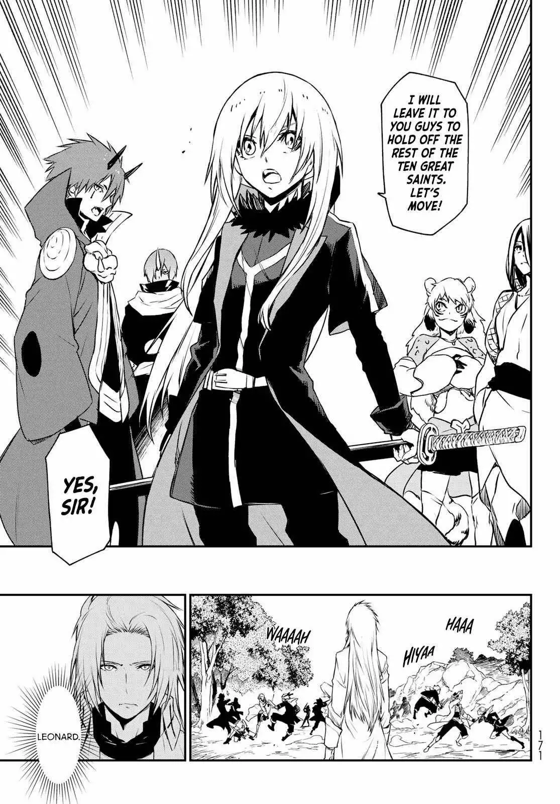 Tensei Shitara Slime Datta Ken Chapter 92