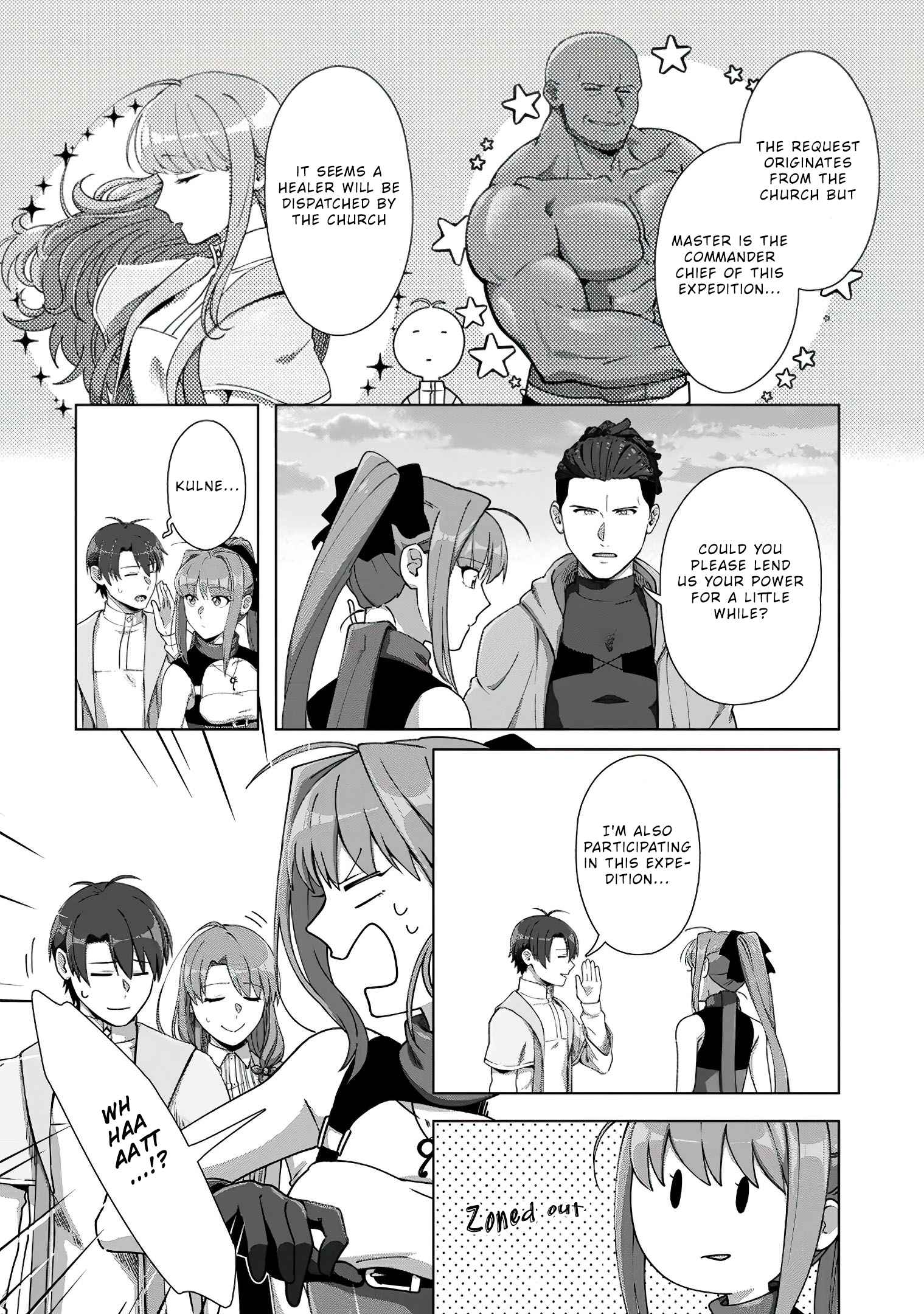 Tenshoku no Shinden o Hirakimashita Chapter 10