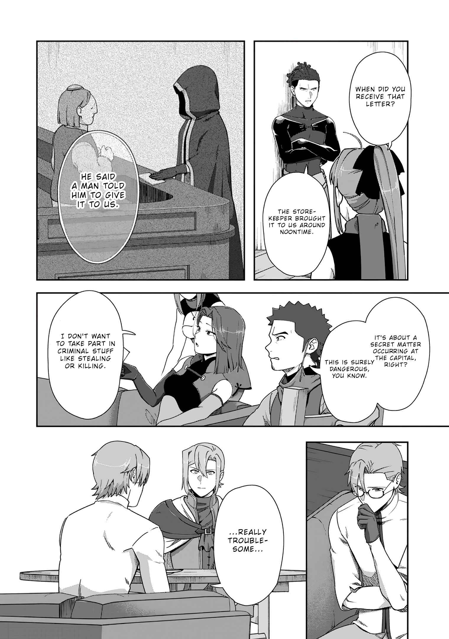 Tenshoku no Shinden o Hirakimashita Chapter 12