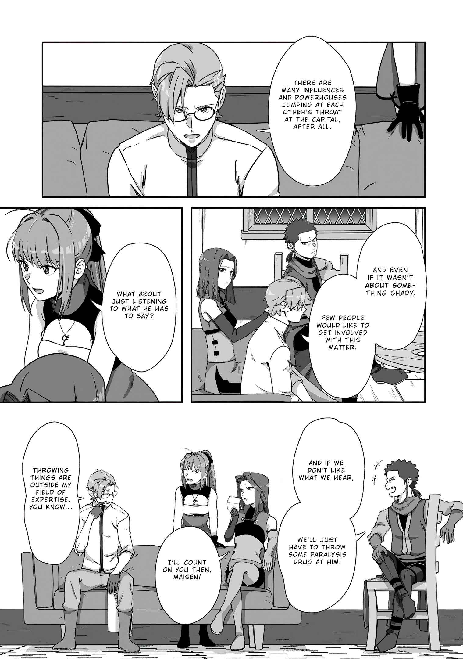 Tenshoku no Shinden o Hirakimashita Chapter 12