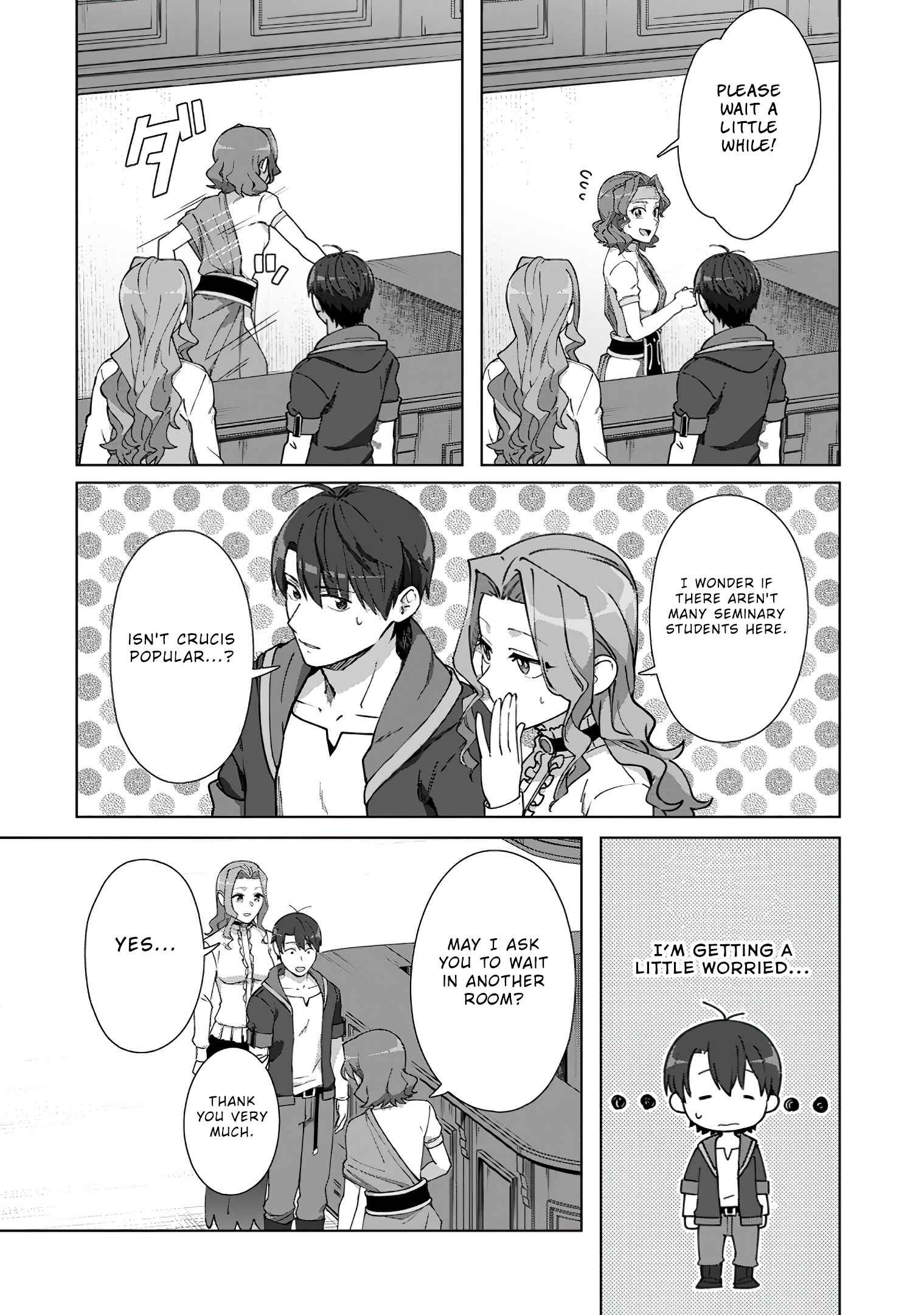 Tenshoku no Shinden o Hirakimashita Chapter 13