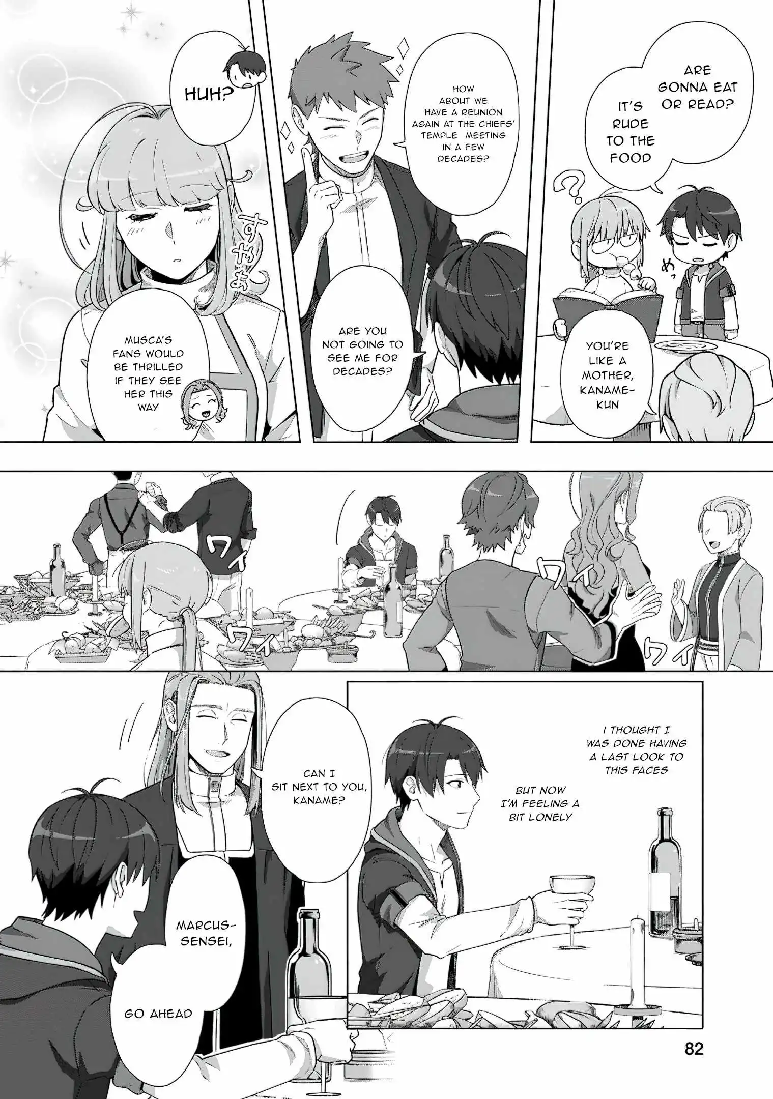 Tenshoku no Shinden o Hirakimashita Chapter 18