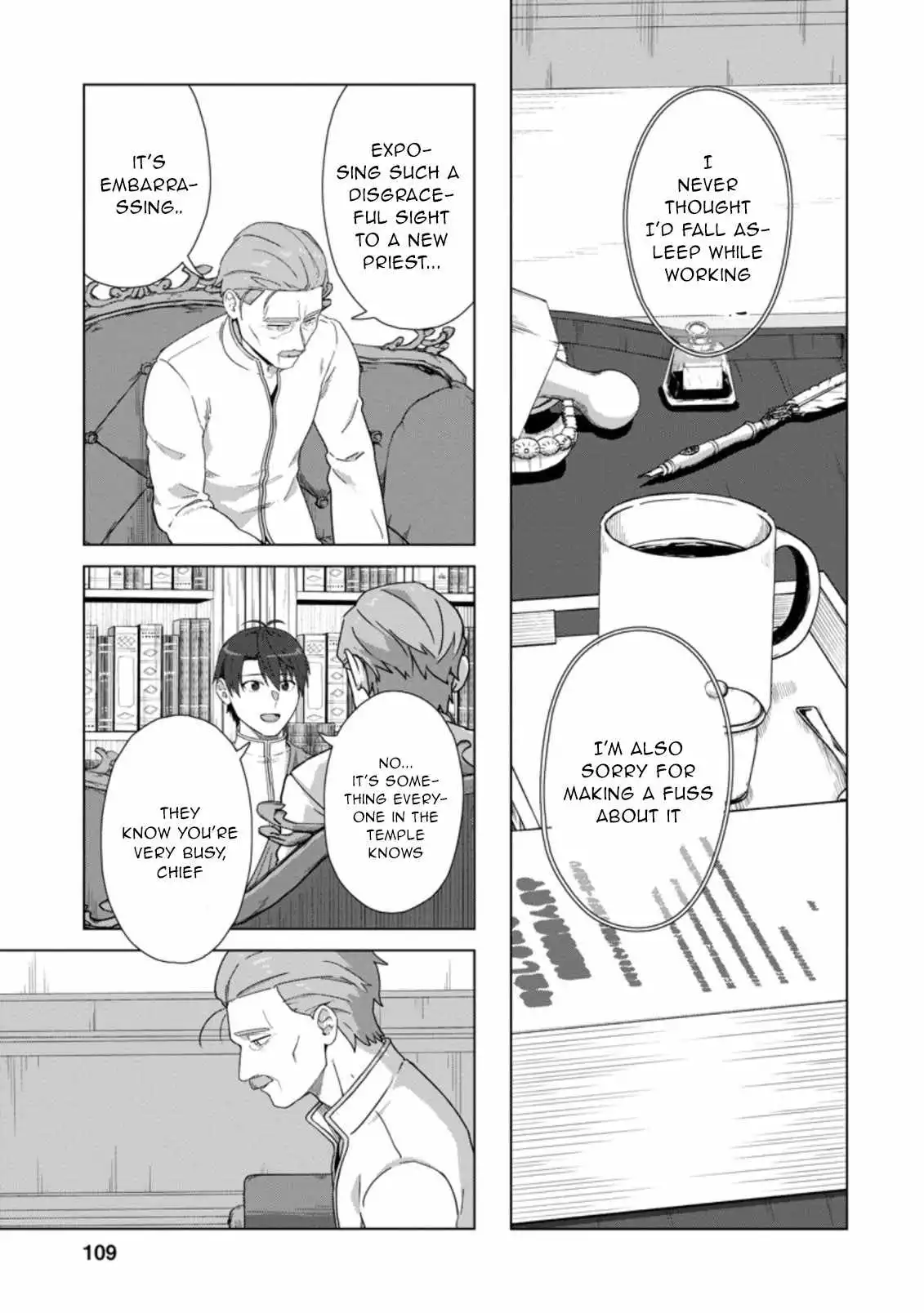 Tenshoku no Shinden o Hirakimashita Chapter 19