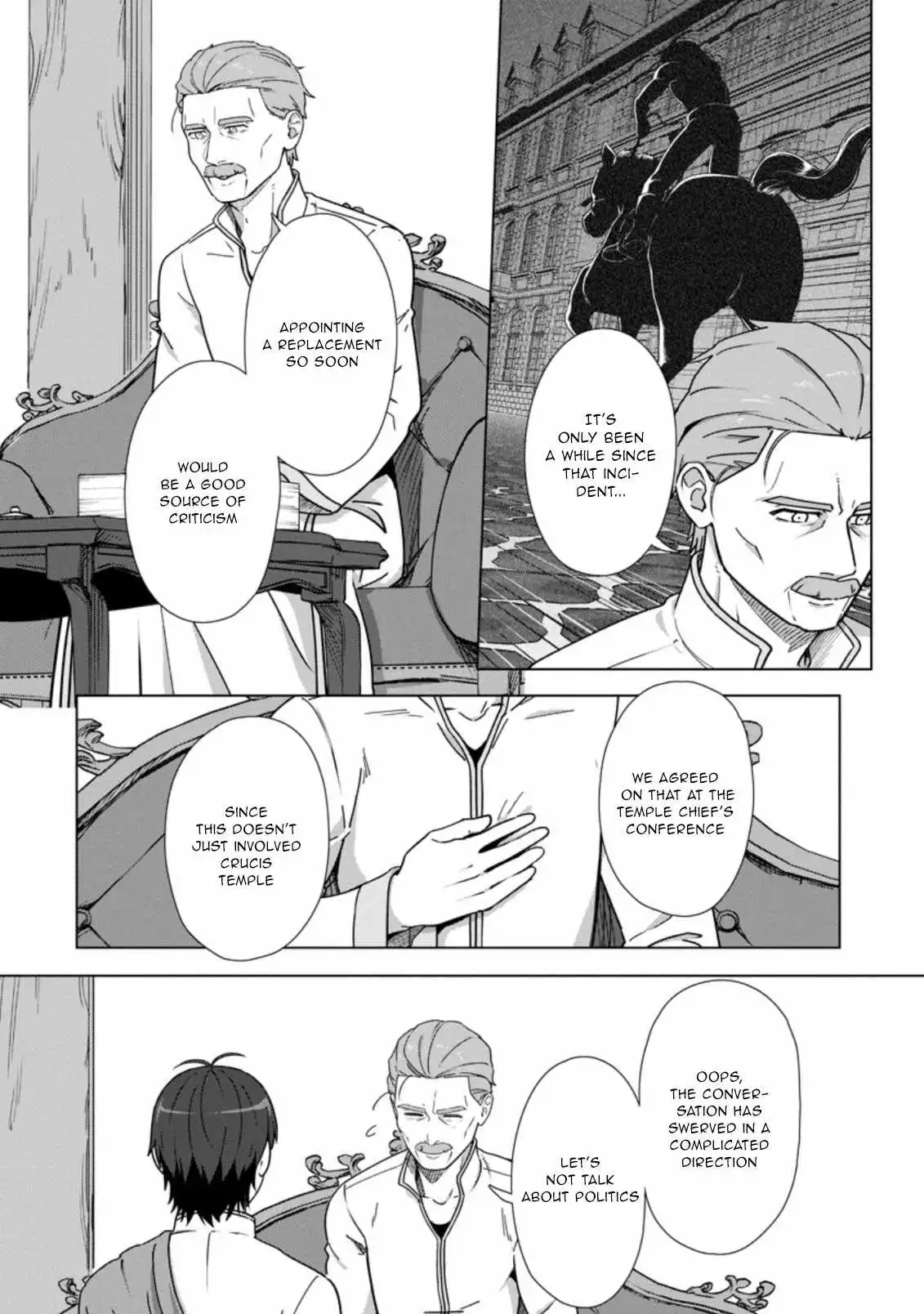 Tenshoku no Shinden o Hirakimashita Chapter 19