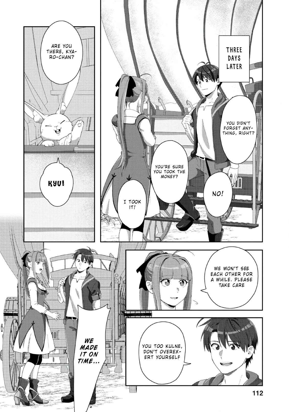 Tenshoku no Shinden o Hirakimashita Chapter 4