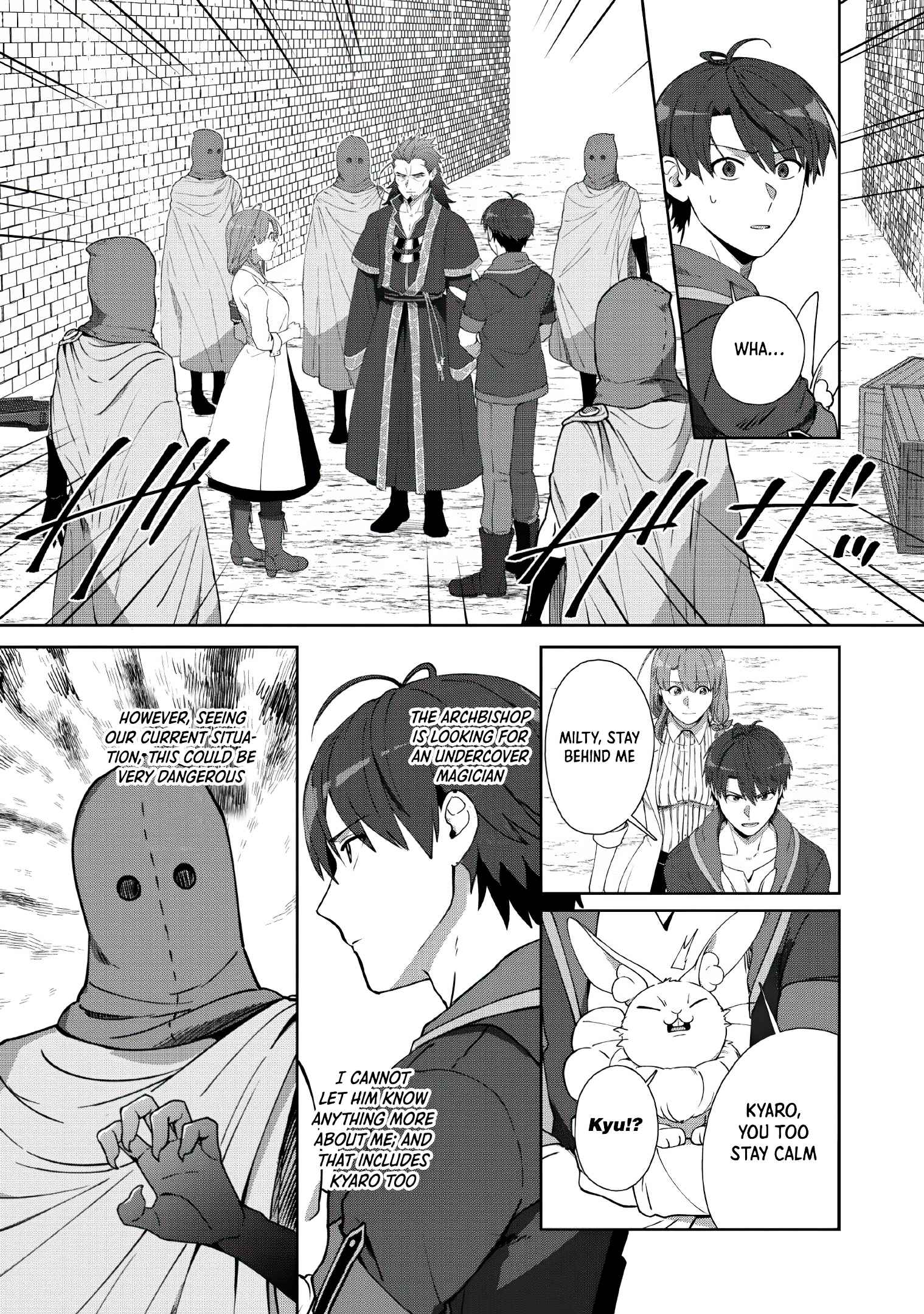 Tenshoku no Shinden o Hirakimashita Chapter 8