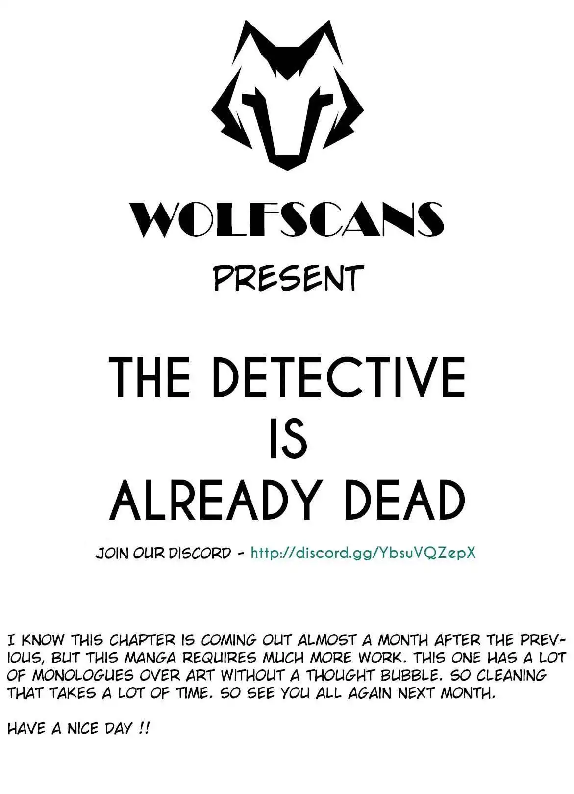 The Detective Is Already Dead Chapter 12