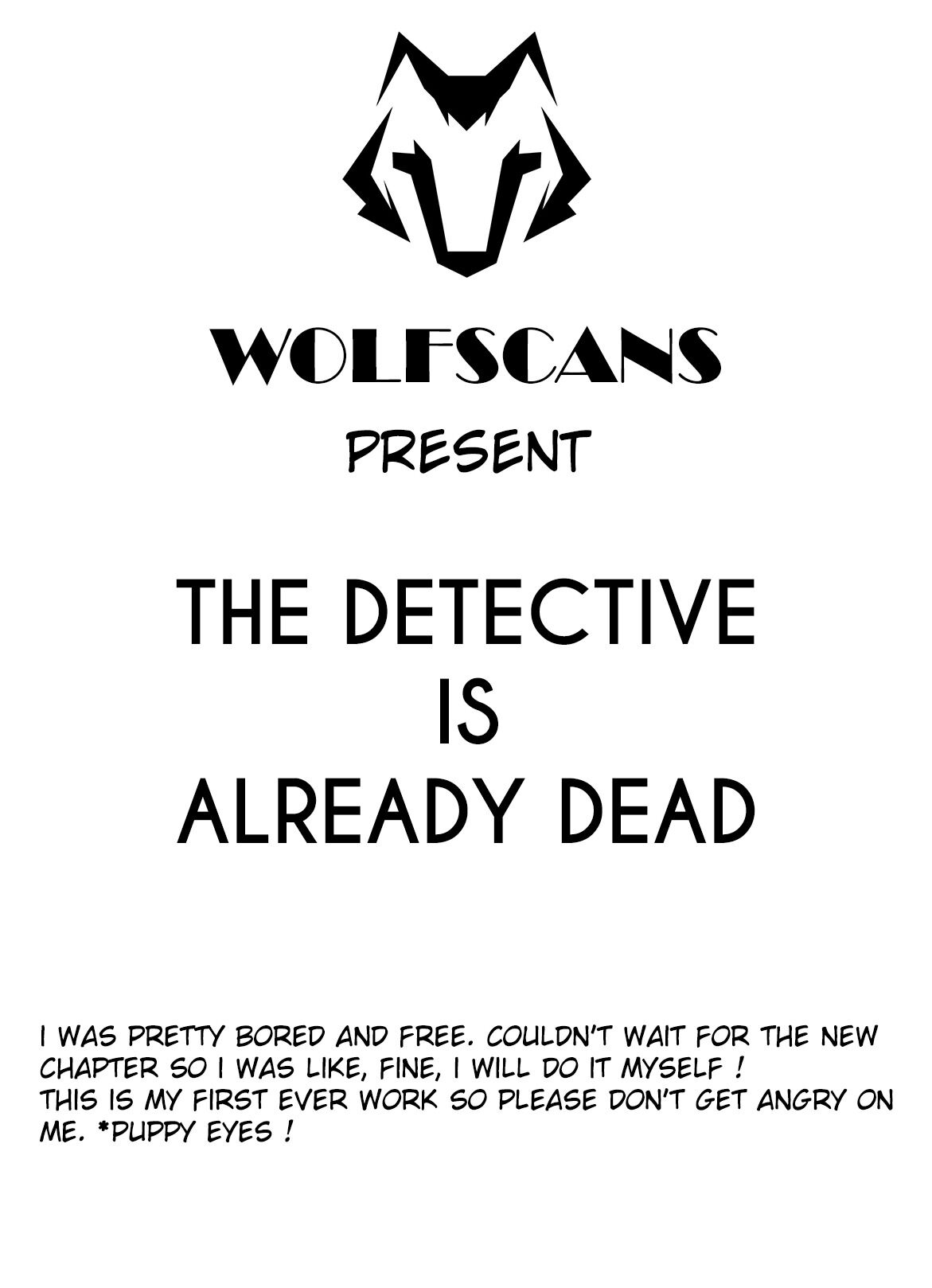 The Detective Is Already Dead Chapter 5