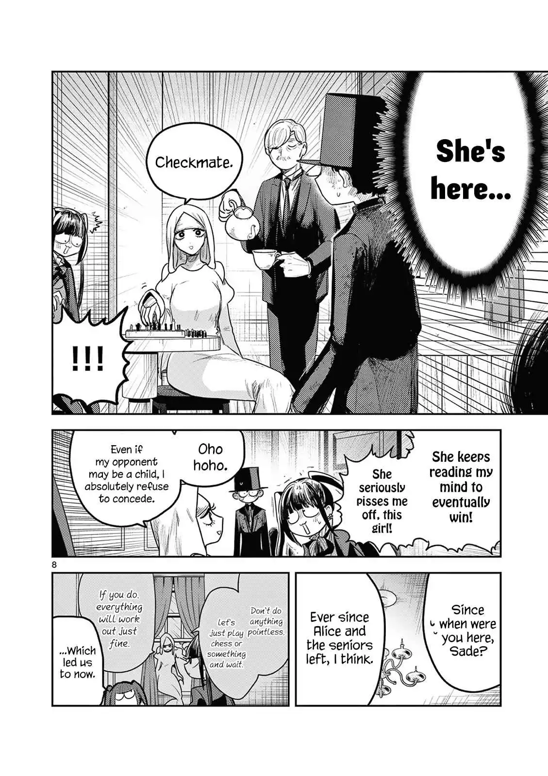 The Duke of Death and His Black Maid Chapter 214