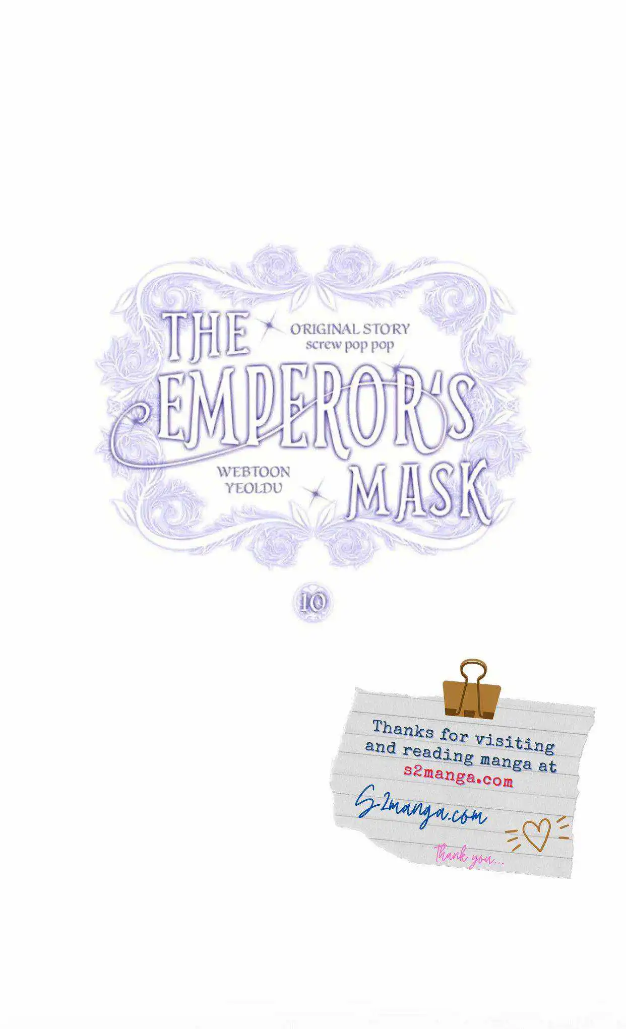 The Emperor's Mask Chapter 10