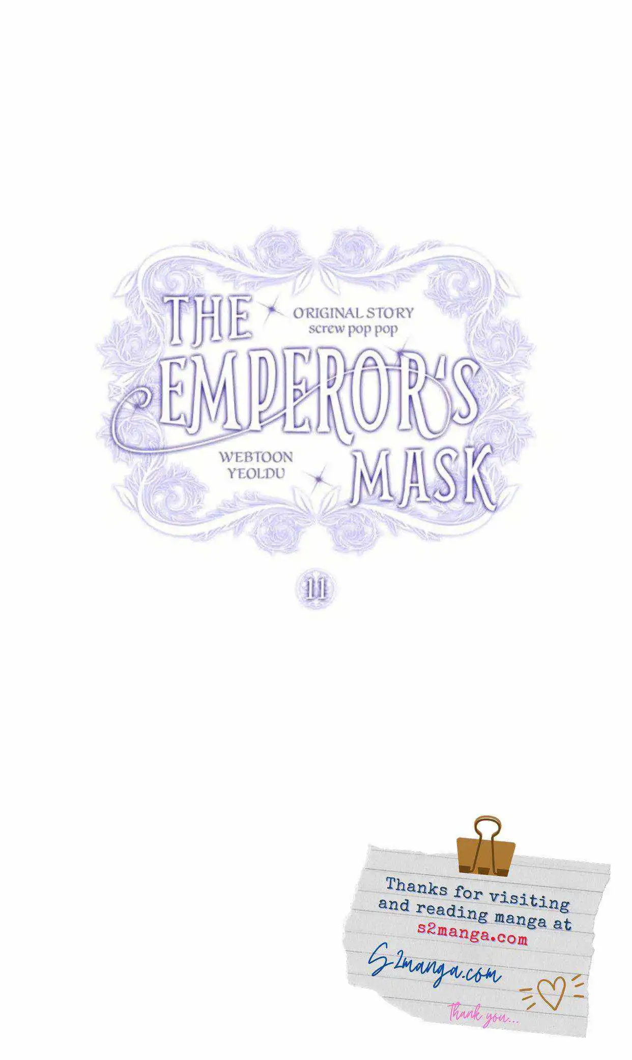 The Emperor's Mask Chapter 11