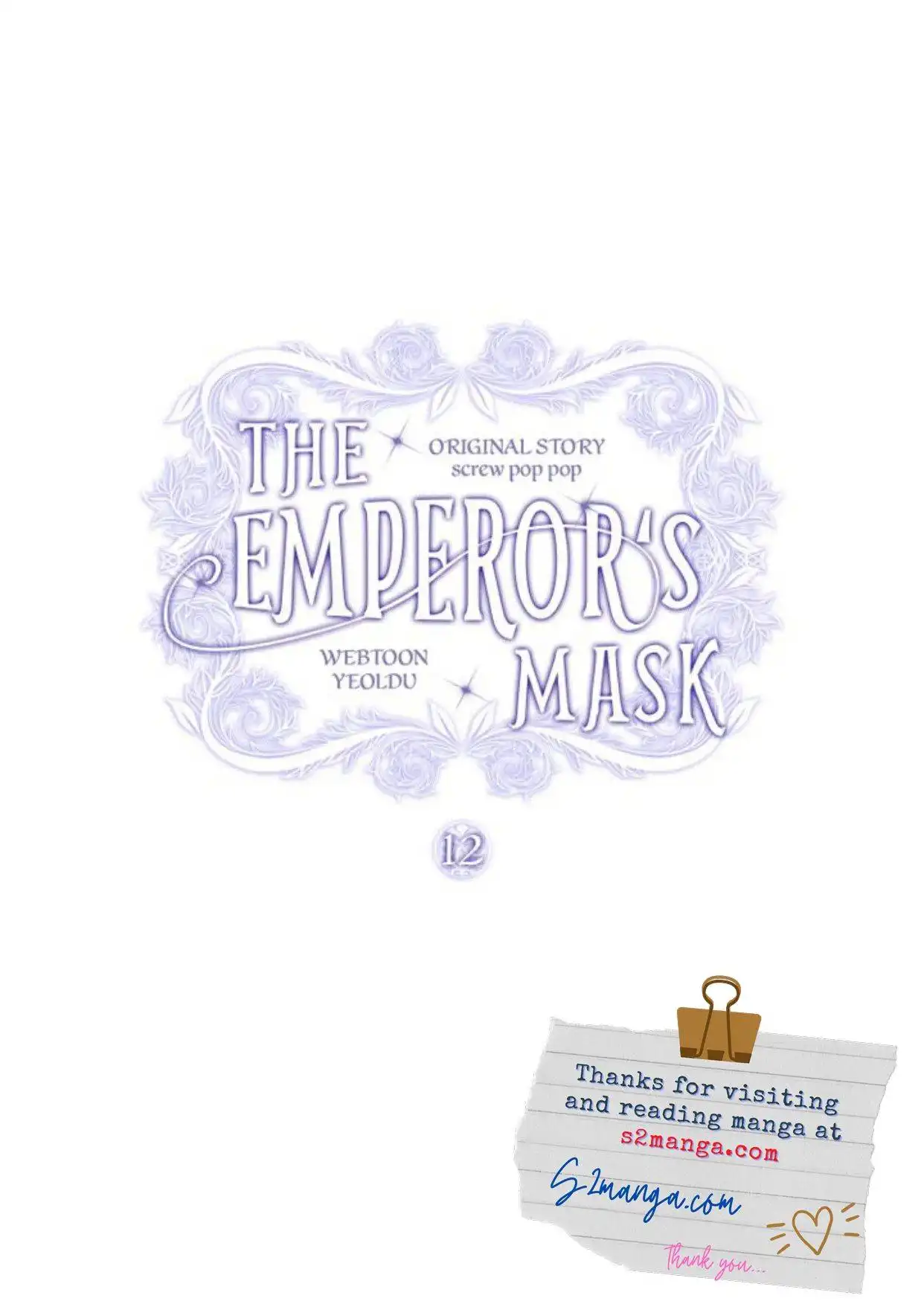 The Emperor's Mask Chapter 12.5