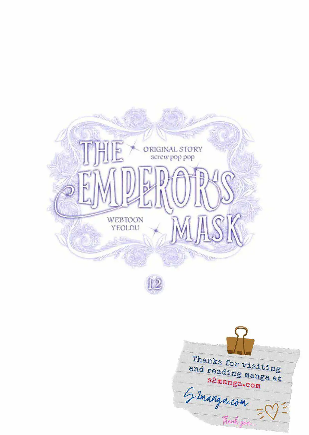The Emperor's Mask Chapter 12