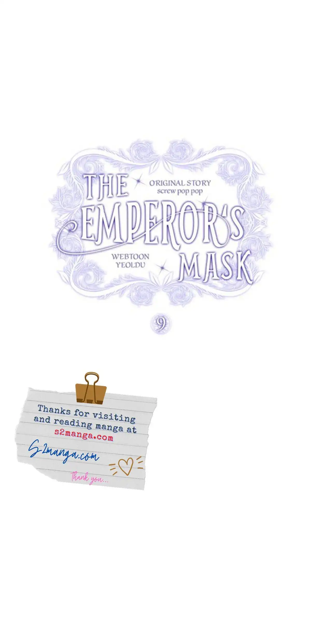 The Emperor's Mask Chapter 9.5
