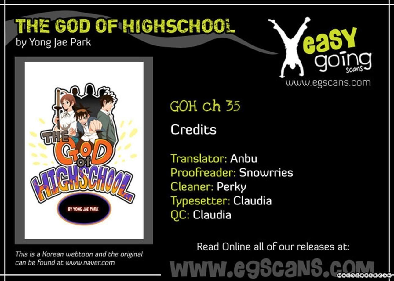 The God of High School Chapter 35