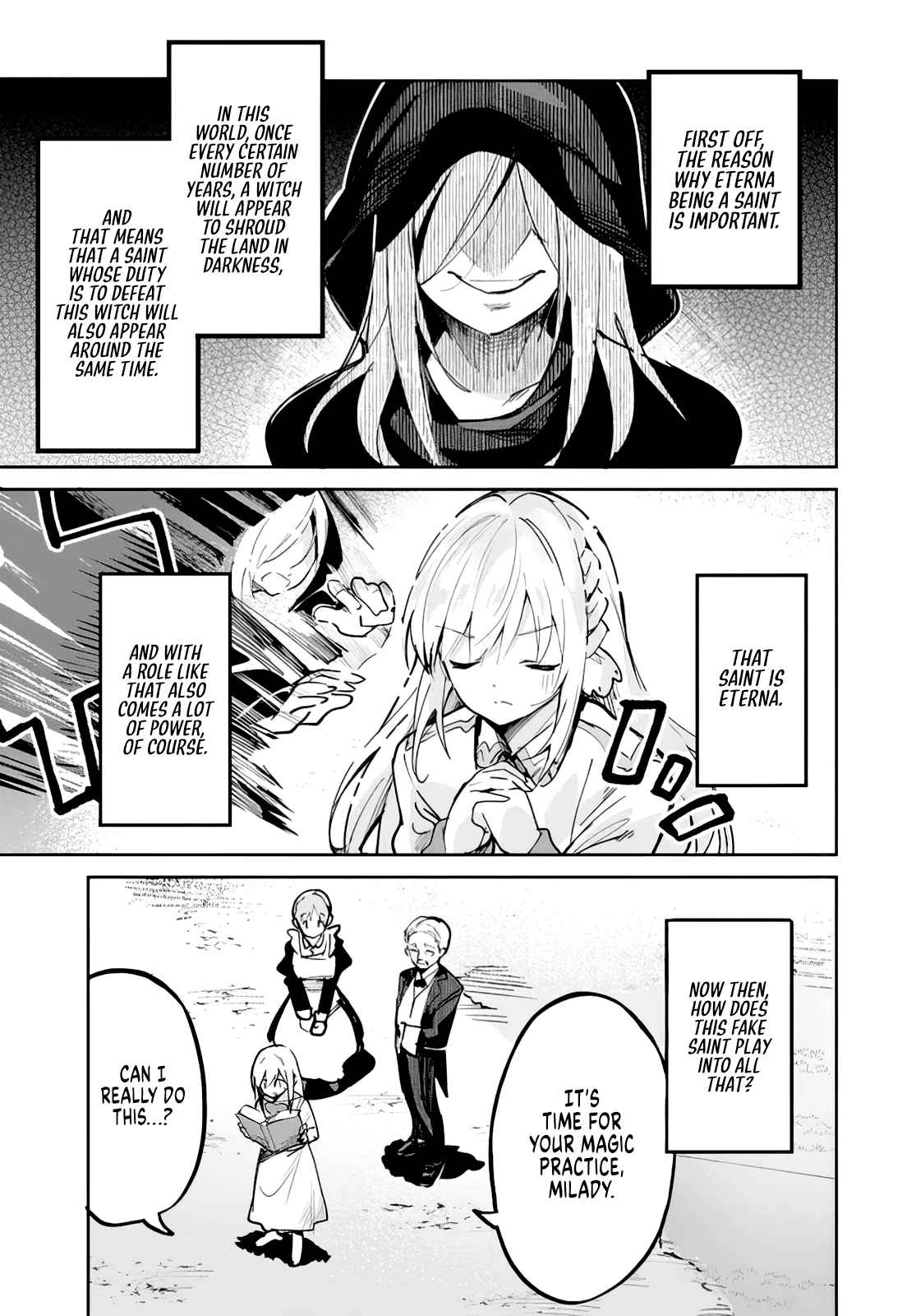 The Ideal Saint? Too Bad, Here's the Fake Saint! ~Reincarnated as a Villain Derided as the Shitshow of the Year~ Chapter 1