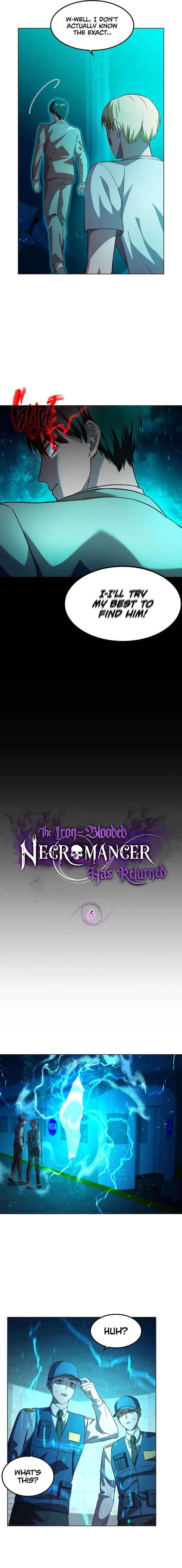 The Iron-Blooded Necromancer Has Returned Chapter 6