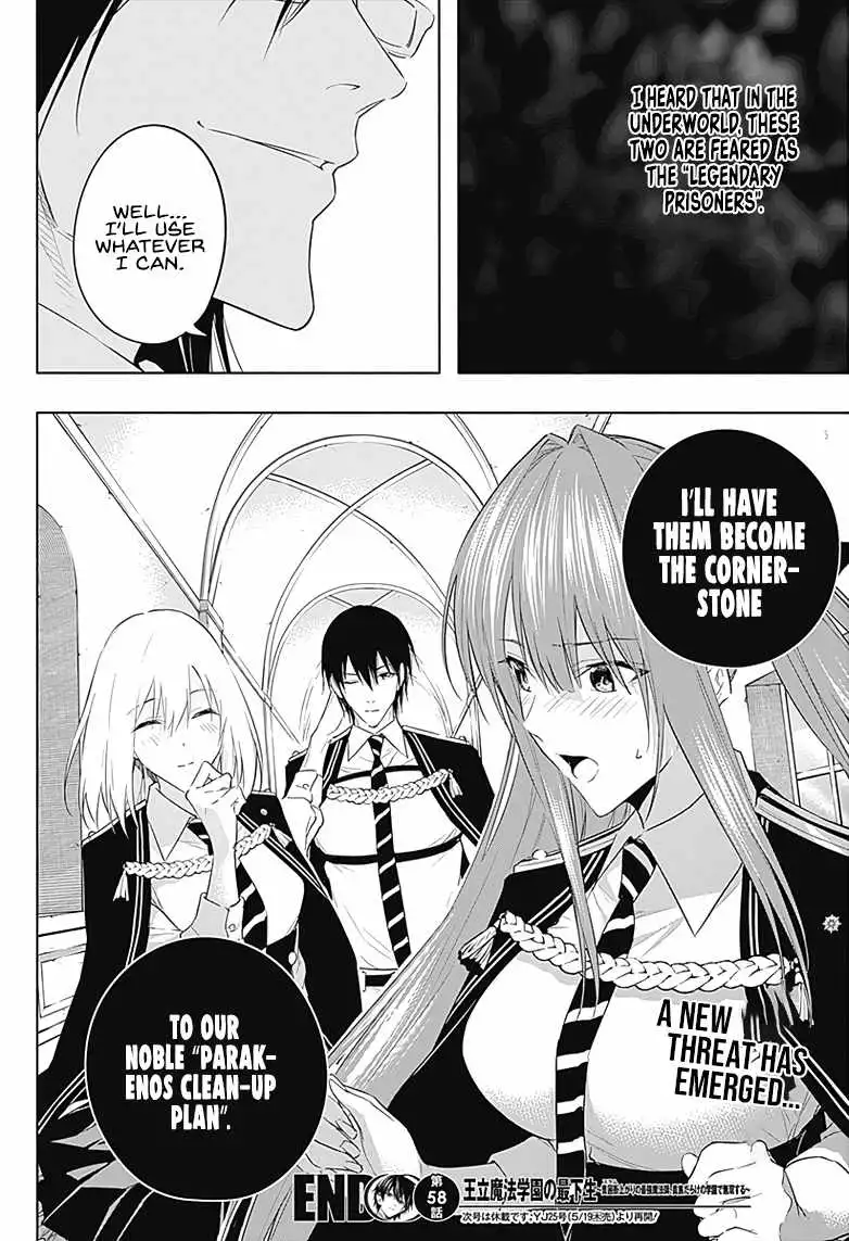 The Irregular of the Royal Academy of Magic Chapter 58