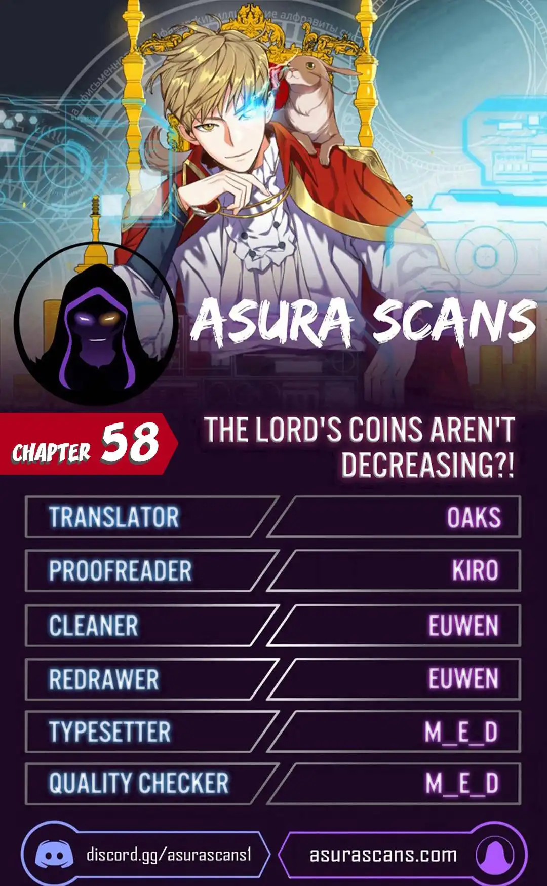 The Lord's Coins Aren't Decreasing?! Chapter 58