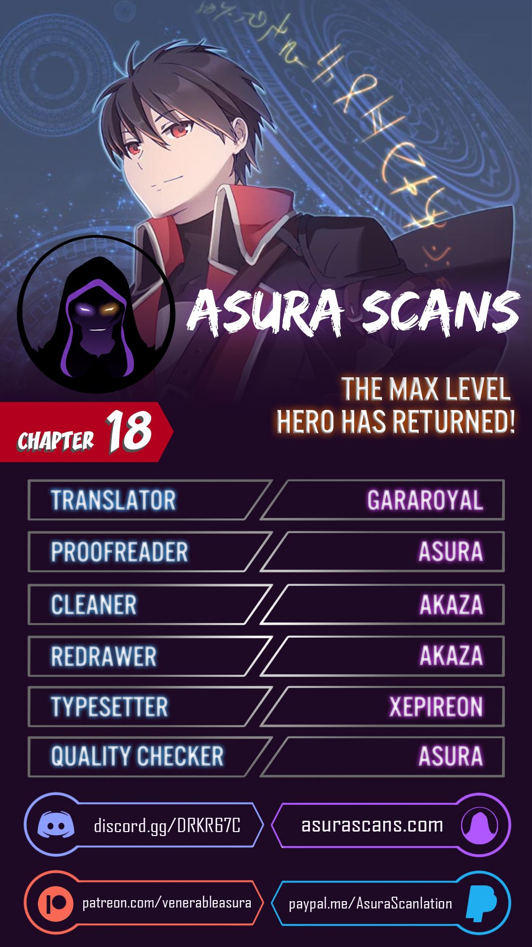 The MAX leveled hero will return! Chapter 18