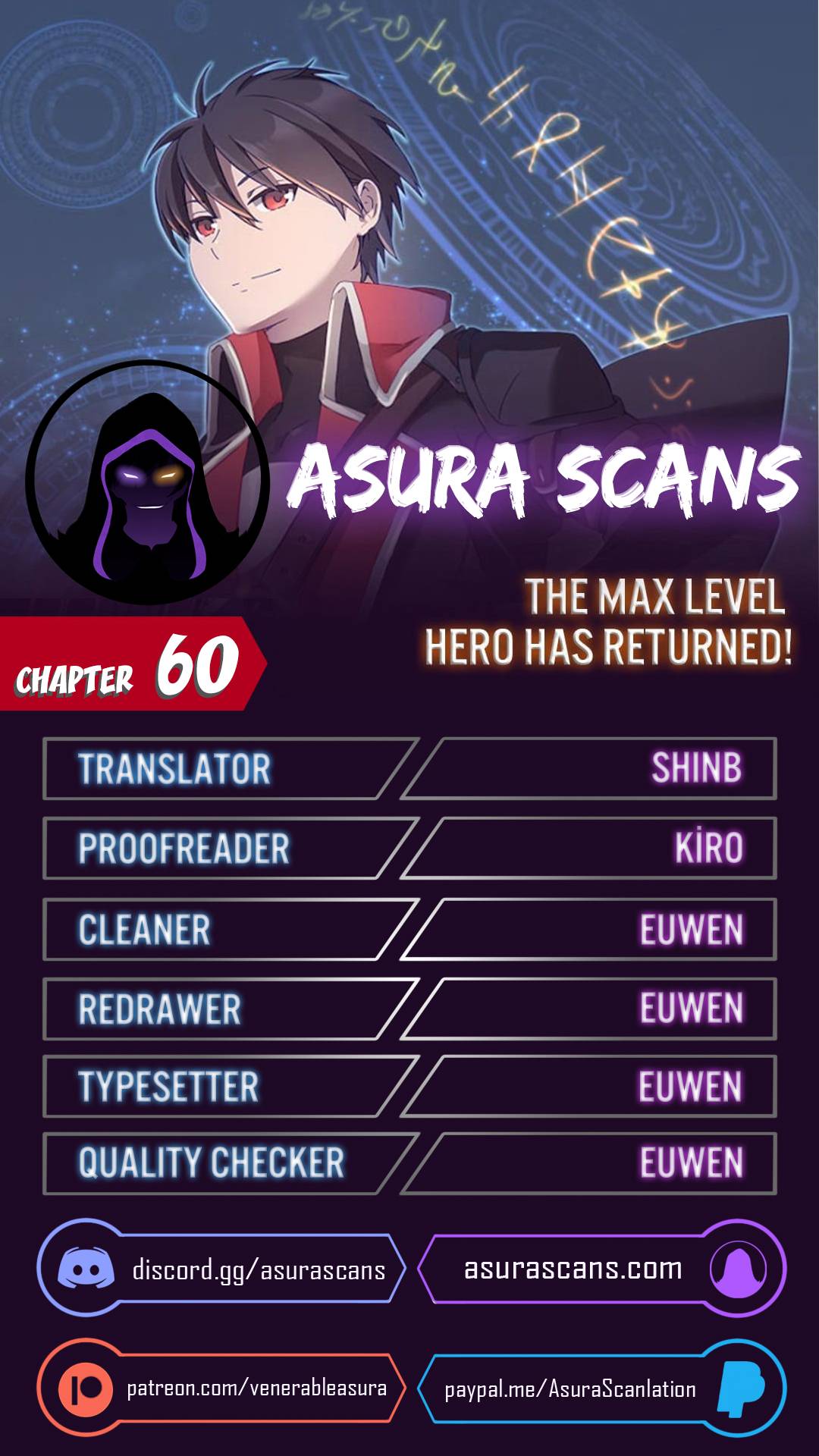 The MAX leveled hero will return! Chapter 60