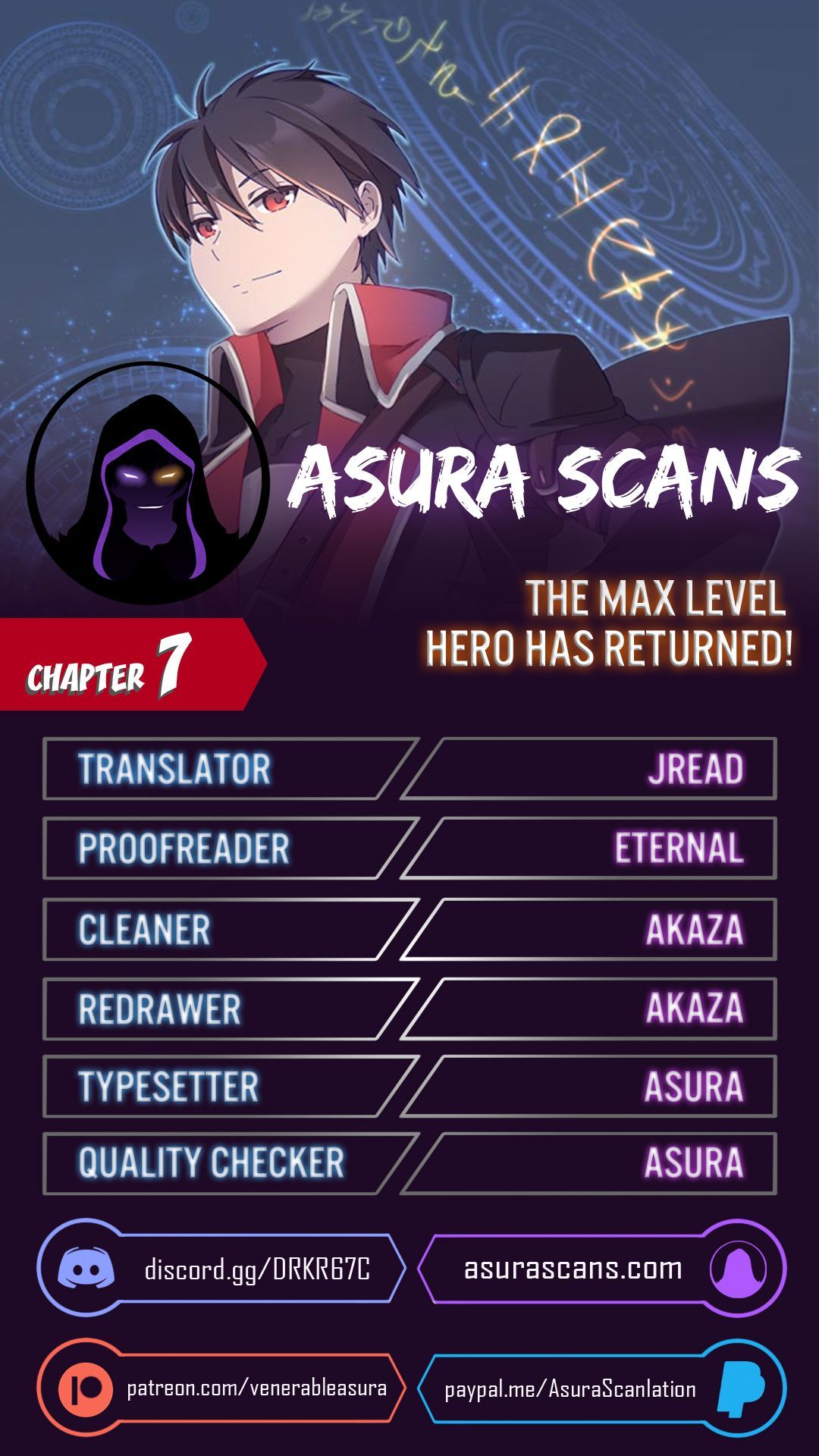 The MAX leveled hero will return! Chapter 7