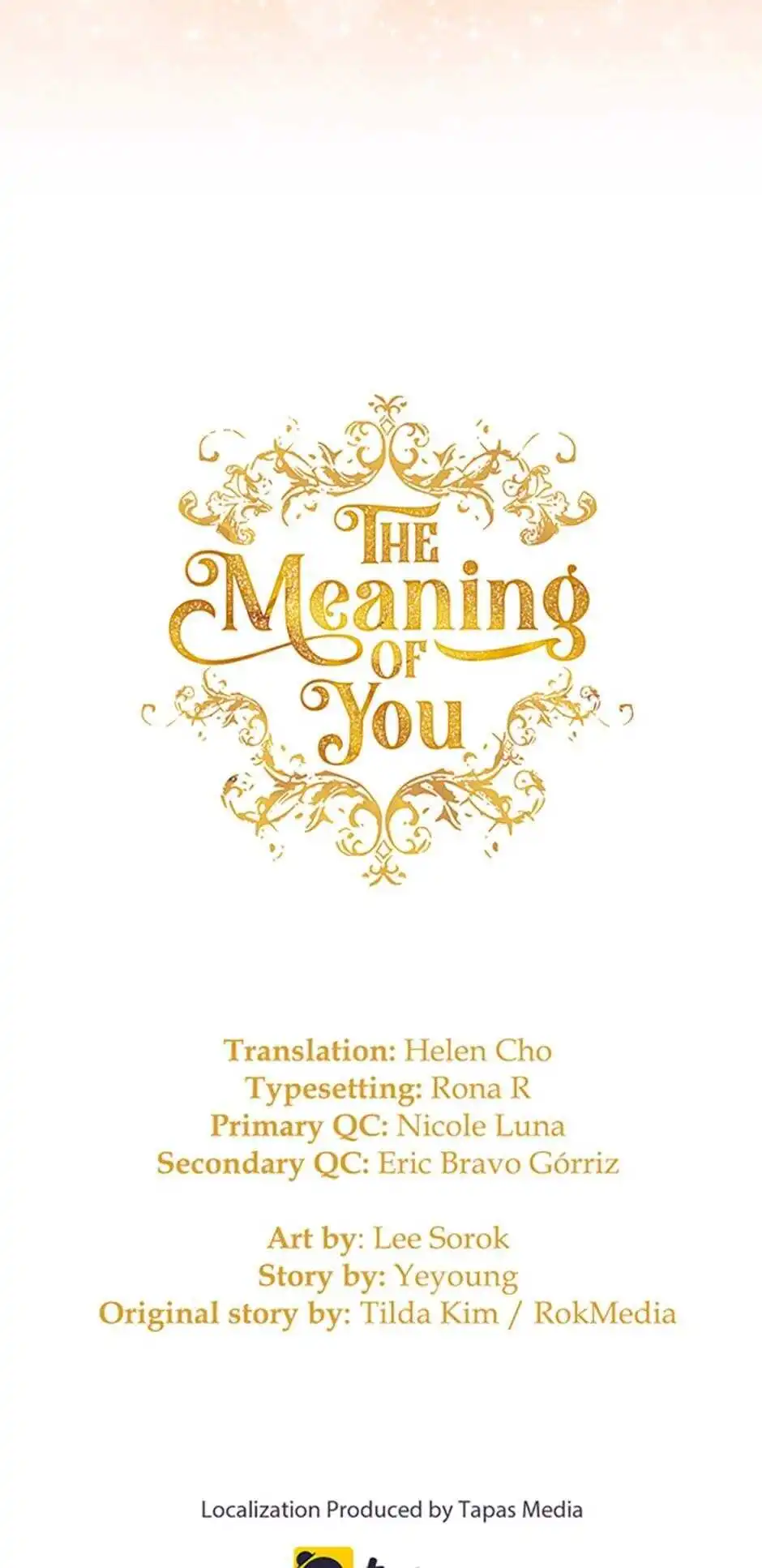 The Meaning of You Chapter 39