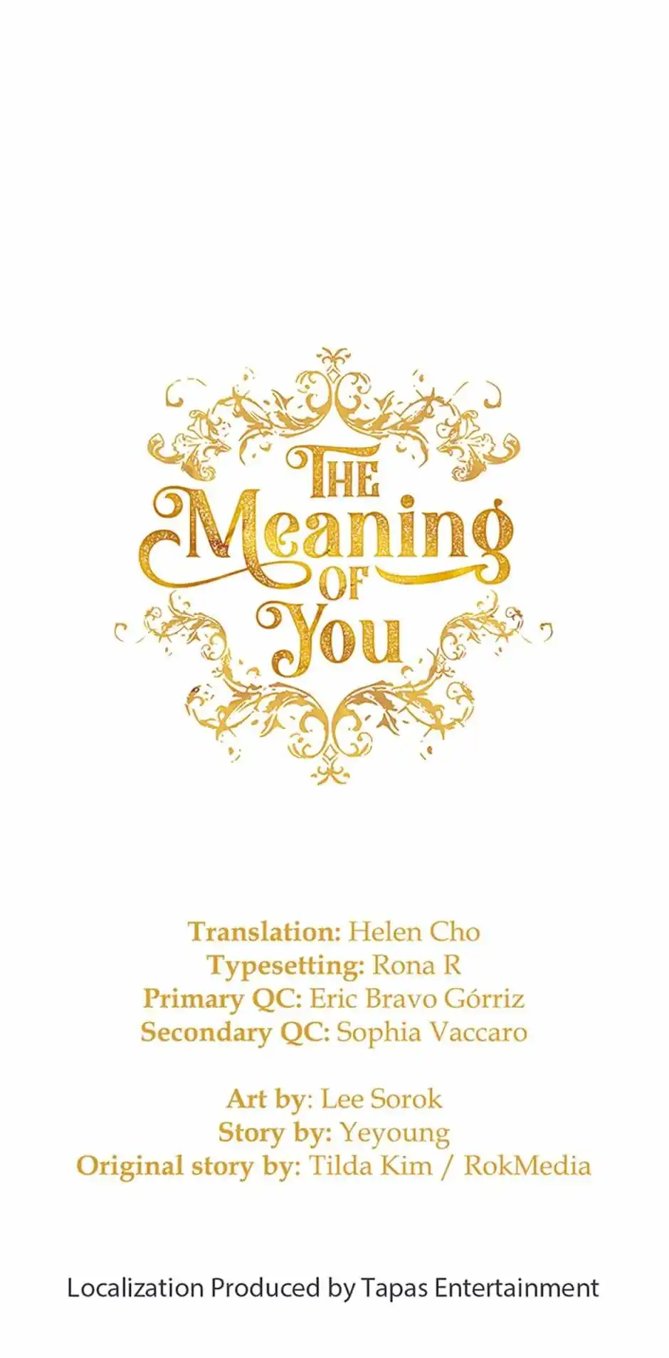 The Meaning of You Chapter 76