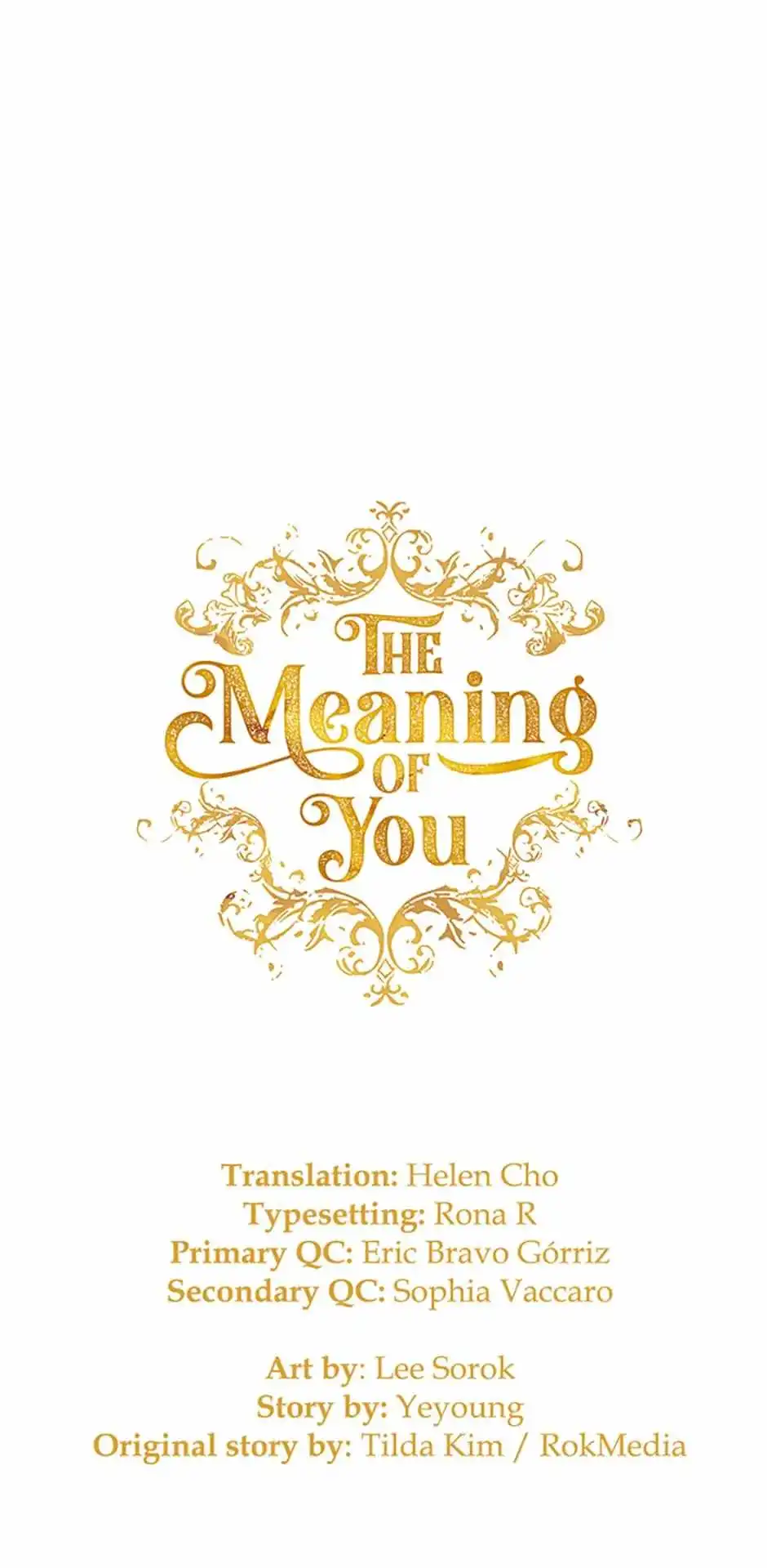 The Meaning of You Chapter 77