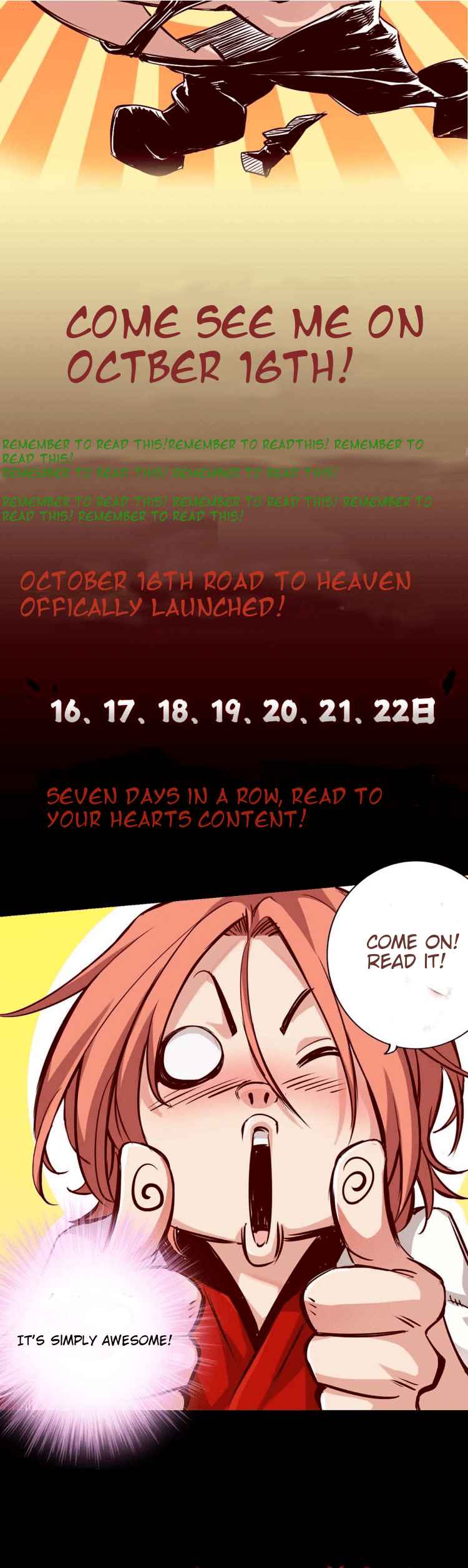 The Road To Heaven Chapter 0