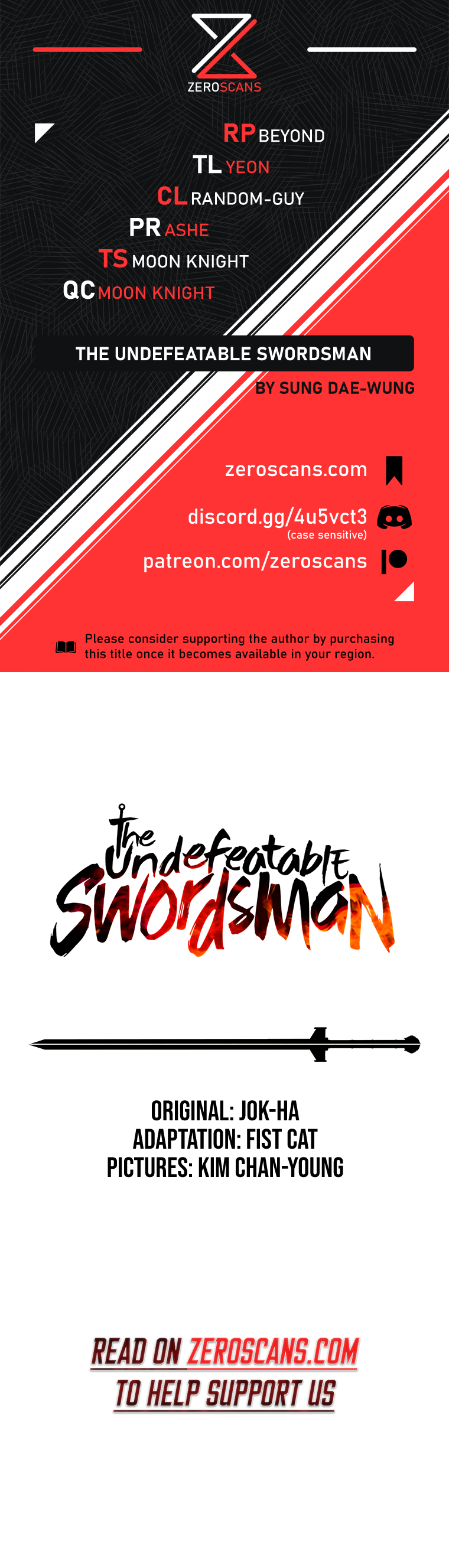 The Undefeatable Swordsman Chapter 176