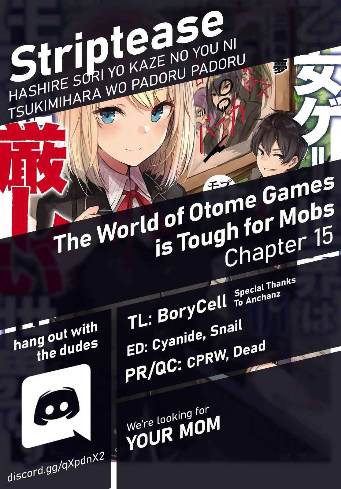 The World of Otome Games Is Tough for Mobs Chapter 15