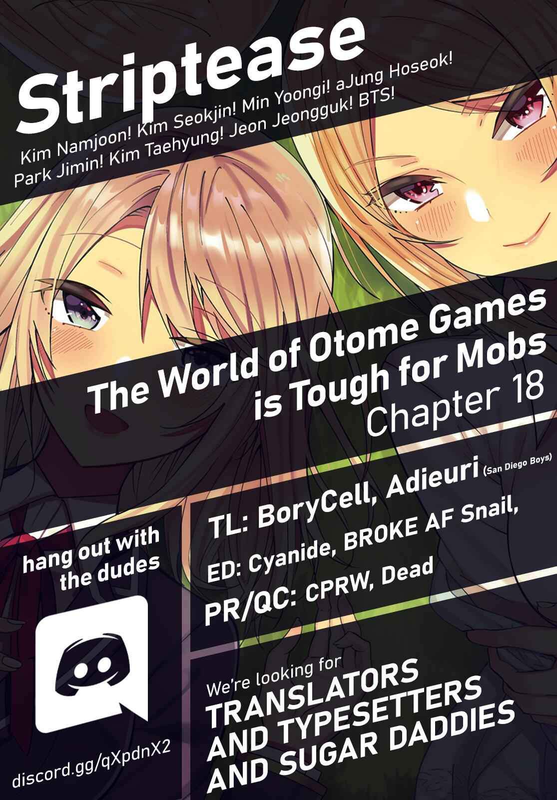 The World of Otome Games Is Tough for Mobs Chapter 18