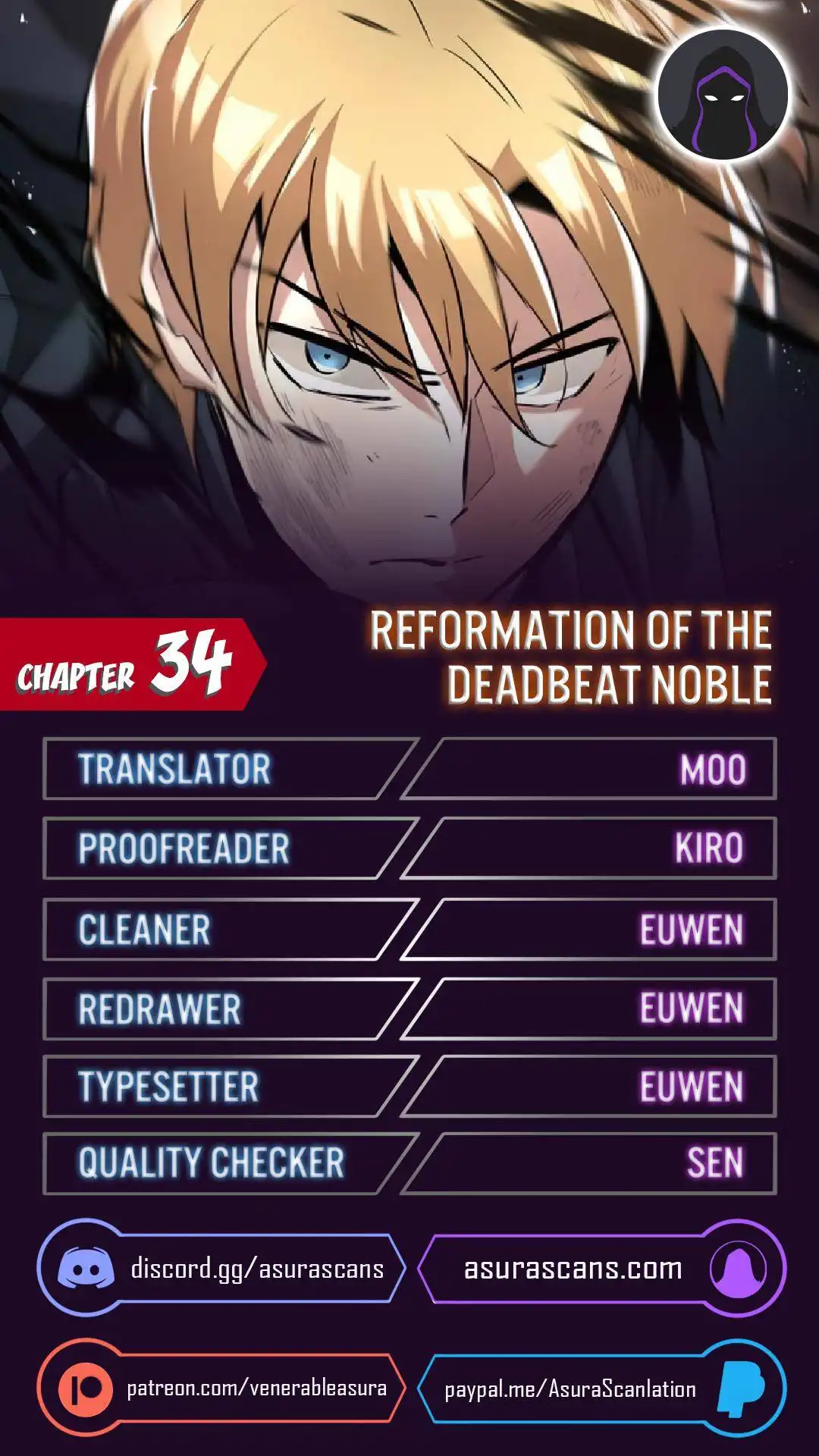 Reformation Of The Deadbeat Noble Chapter 34