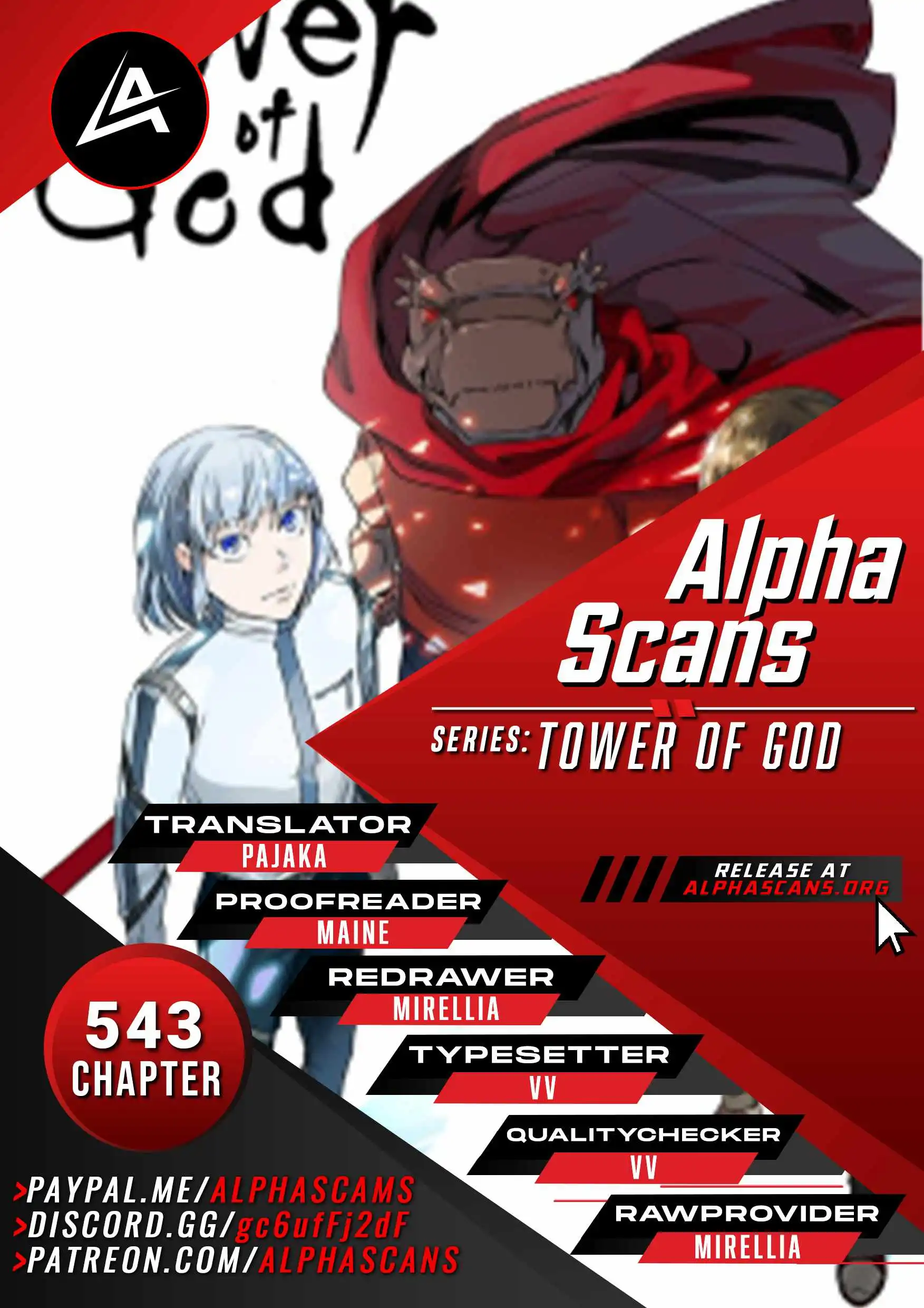 Tower of God Chapter 543