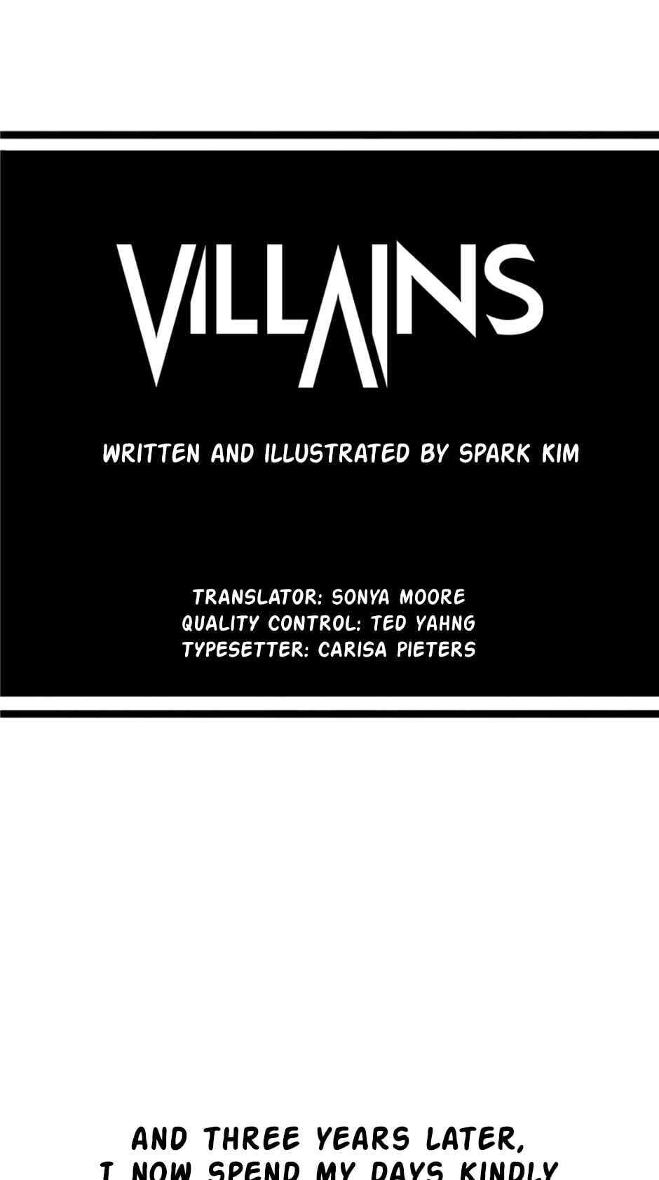 Villains Chapter 1