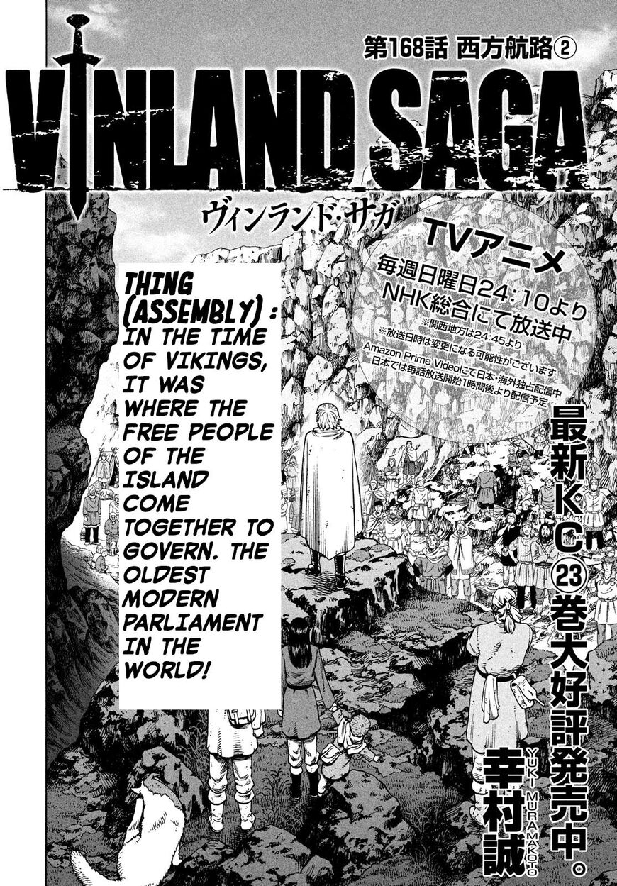 Vinland Saga Chapter 168