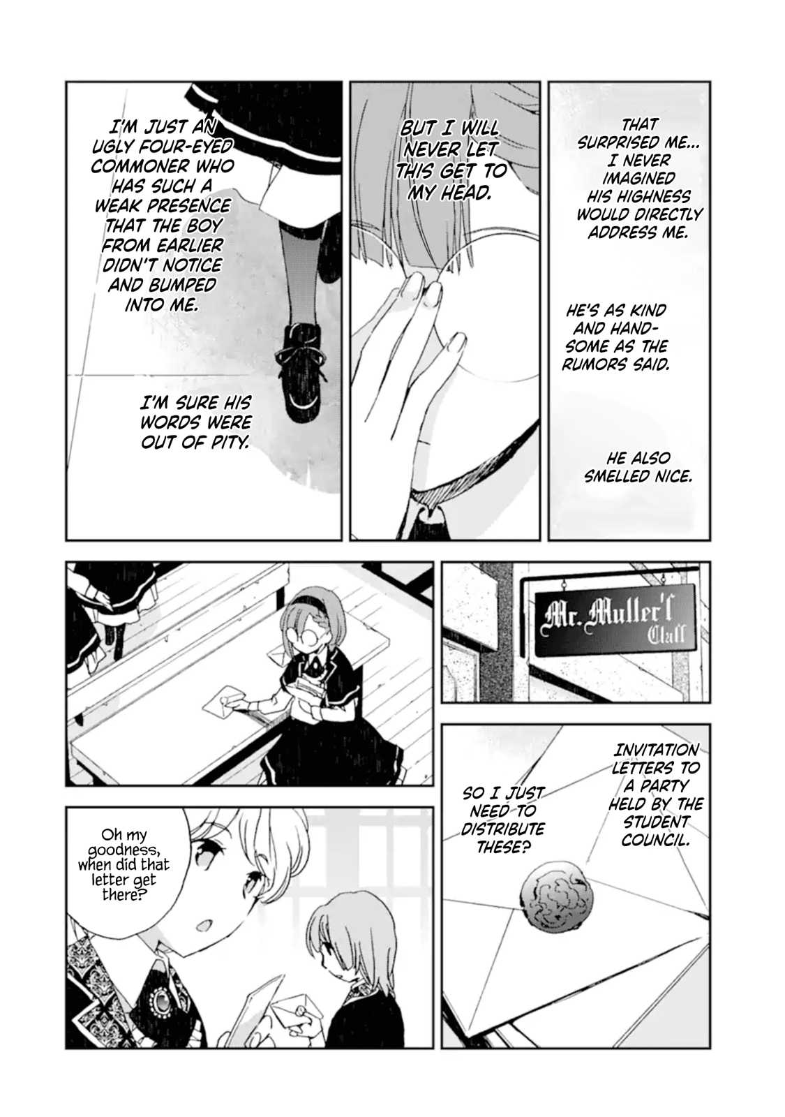 Watashi no Okaa-sama wa Tsuihou sareta Moto Akuyaku Reijou Deshita - Heimin Busu Megane no Gekokujou Chapter 1