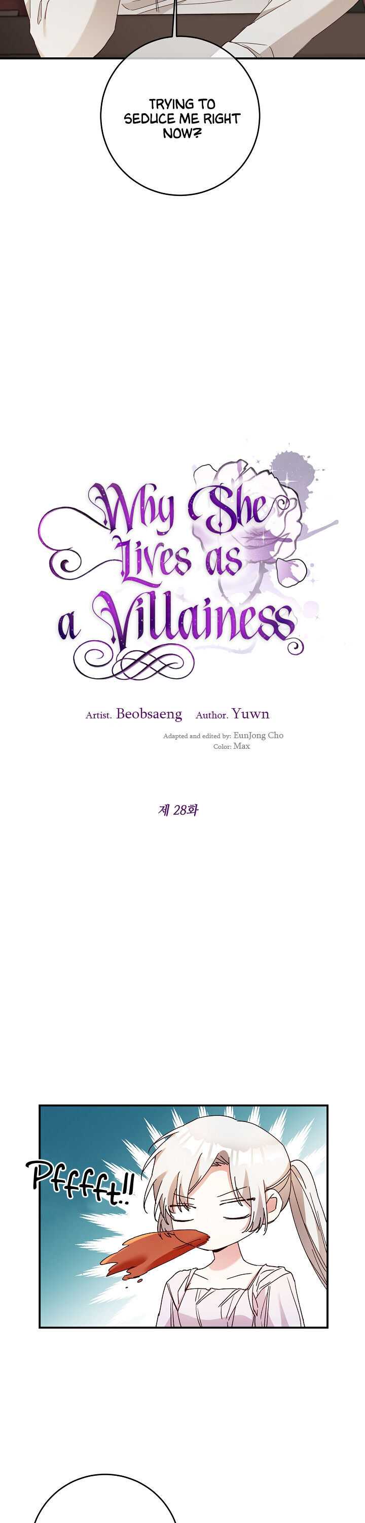 Why She Lives as a Villainess Chapter 28